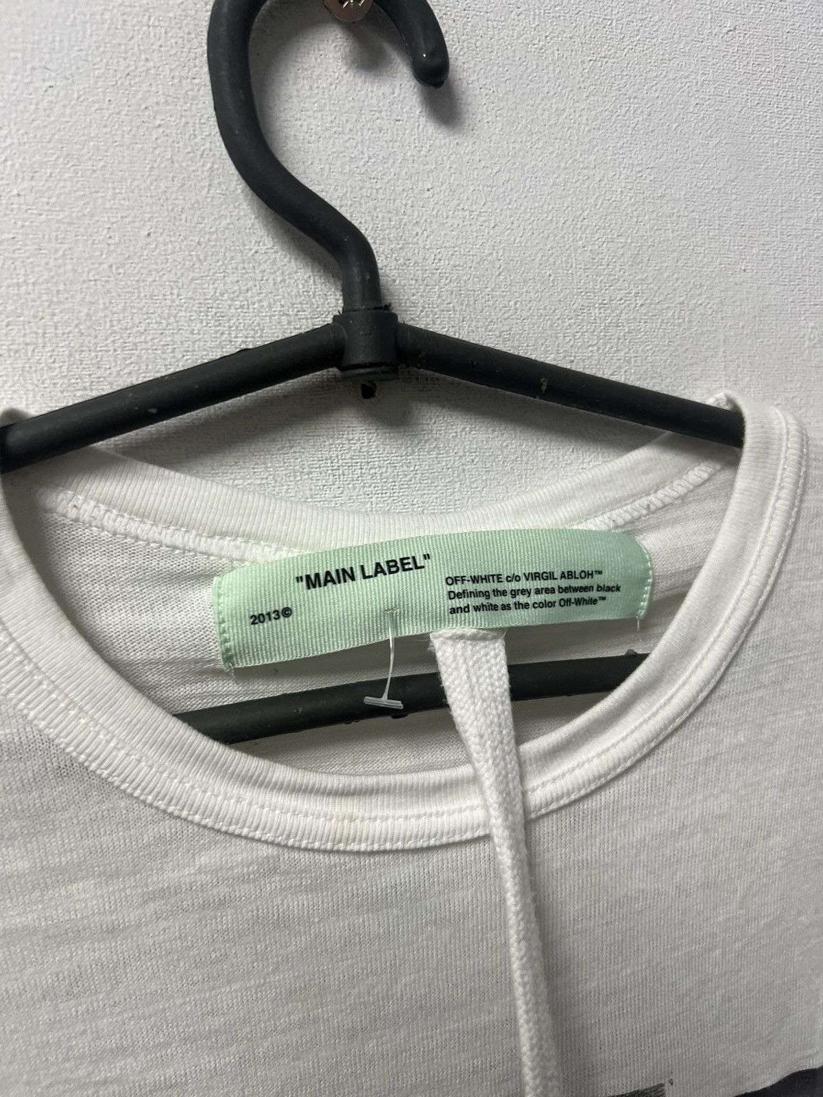 Off-White Off White Mona Lisa Long Sleeve Big Logo Mens Size US S / EU 44-46 / 1 - 7 Thumbnail