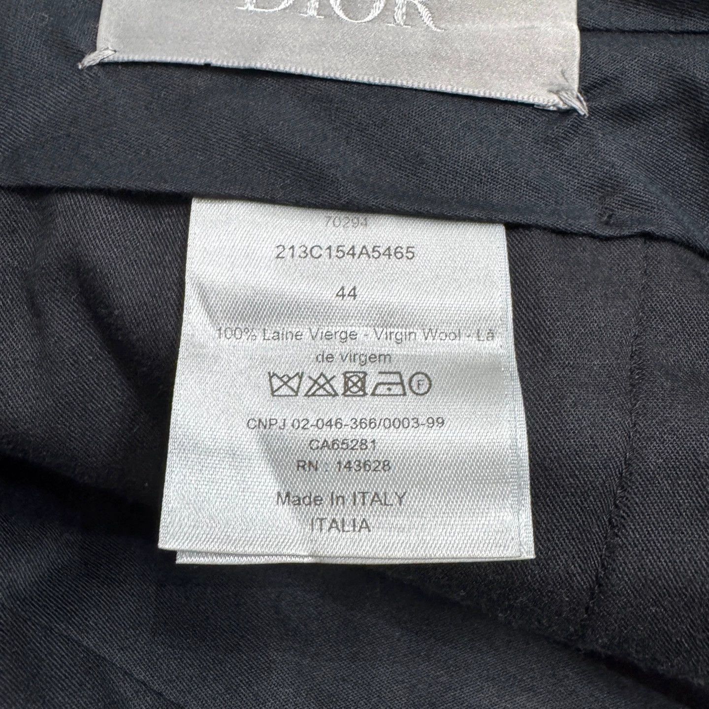 Dior Dior Pocket Wool Casual Pants 44 Size US 28 / EU 44 - 3 Thumbnail