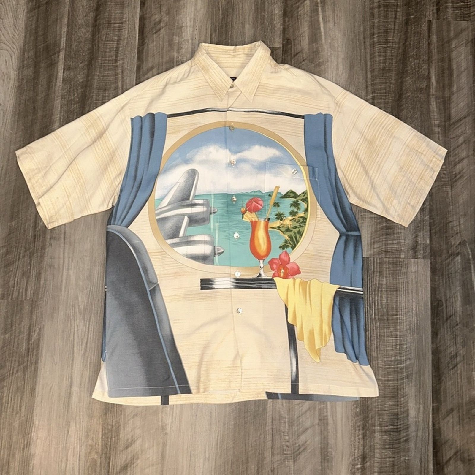 Tori Richard Tori Richard Honolulu Tropical Airline Seat - XL Size US XL / EU 56 / 4 - 2 Thumbnail