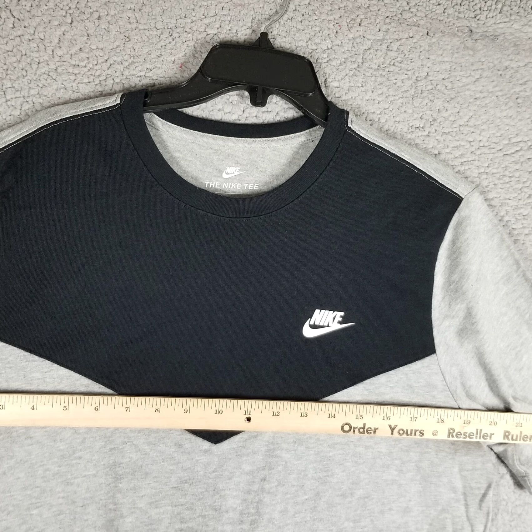 Nike Nike Windrunner Mens T-Shirt Adult Medium Activewear Running Gym Black Gray Size US M / EU 48-50 / 2 - 6 Thumbnail