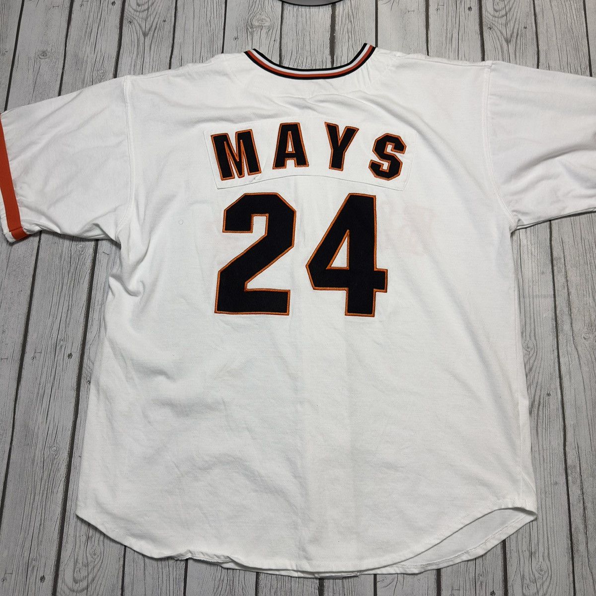 MLB × Starter × Vintage Vintage San Francisco Giants Willie Mays jersey Size US XL / EU 56 / 4 - 2 Thumbnail