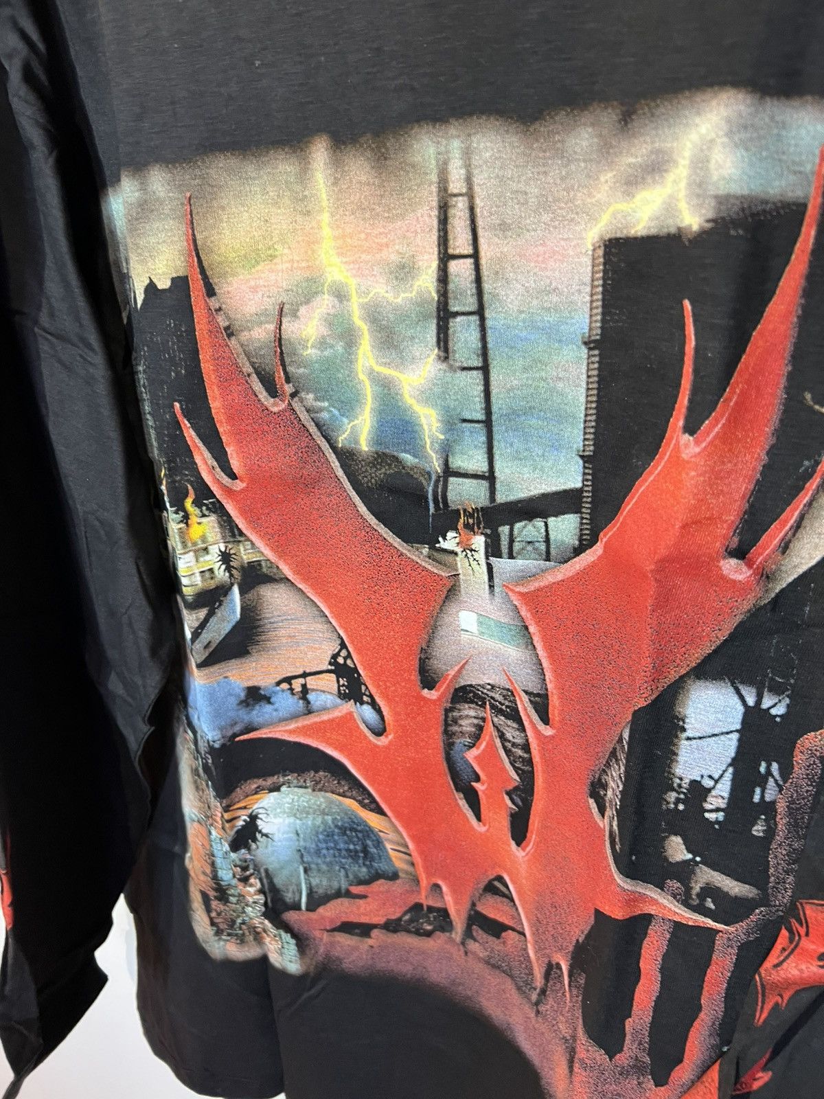 Band Tees Warlord t-shirt early 2000s vintage from its ashes Size US L / EU 52-54 / 3 - 2 Thumbnail