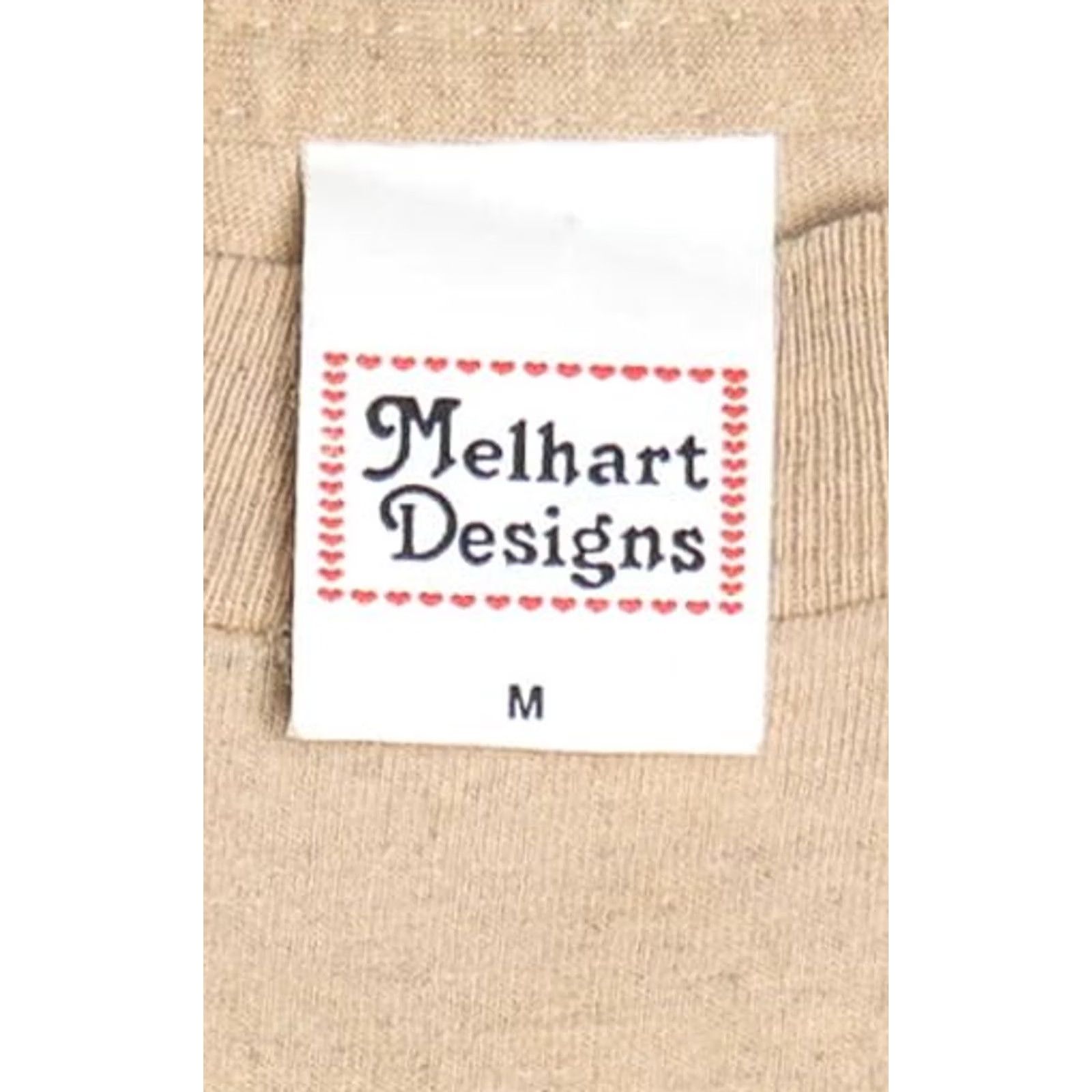 4SDESIGNS VINTAGE Melhart Designs Shirt Brown Long Sleeve T-Shirt Adult Medium 1990s Size US M / EU 48-50 / 2 - 4 Thumbnail