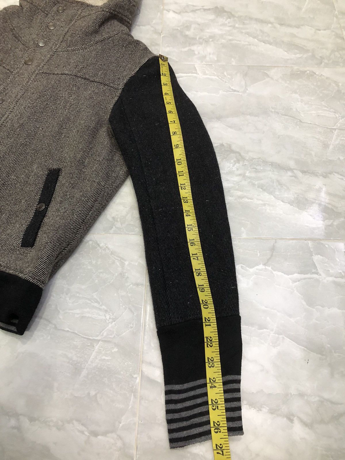 Michel Klein Klein Plus Homme Japan Wool Mix Jacket Archive Size US S / EU 44-46 / 1 - 18 Thumbnail