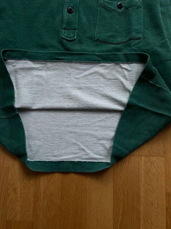 Stone Island Vintage 1980's Stone Island Polo Sweatshirt - Medium Size US M / EU 48-50 / 2 - 9 Thumbnail