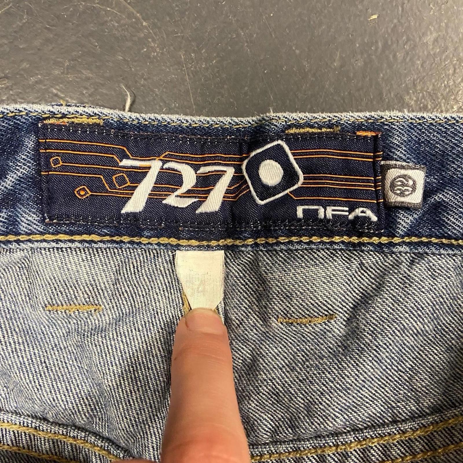 Vintage Y2K NFA Skater Jeans Size US 34 / EU 50 - 2 Thumbnail