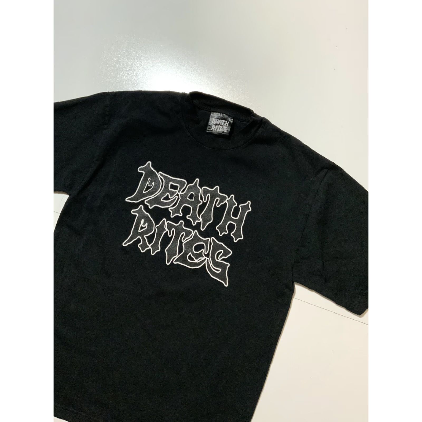 Vintage Death Rites T-Shirt Zulu Haywire Leave No Doubt Anti Live At Hollywood Dungeon S Black Mens Short Sleeve Shirt Size US S / EU 44-46 / 1 - 3 Thumbnail