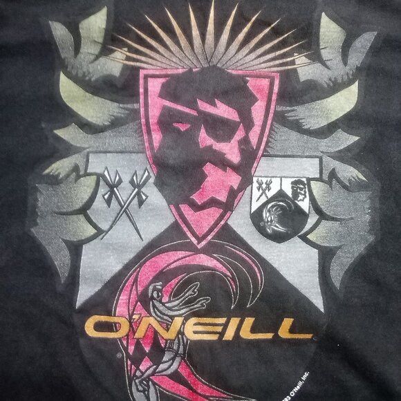 O'Neill Vintage 90s O'Neill Surfing Double Sided T-Shirt Size US XL / EU 56 / 4 - 1 Thumbnail