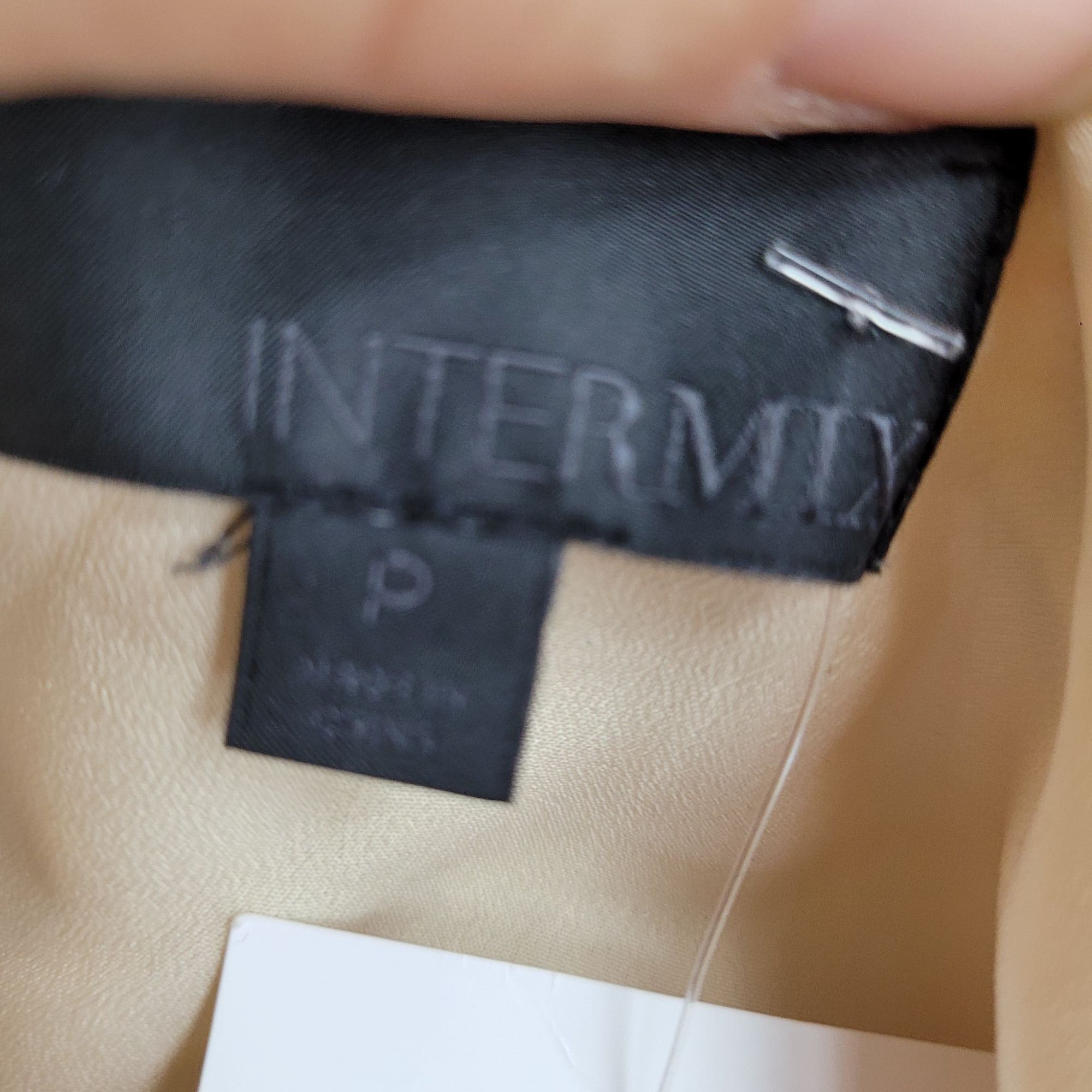 INTERMIX Intermix Silk Top Sz S Cream Feminine Country Floral Strappy Size S / US 4 / IT 40 - 2 Thumbnail