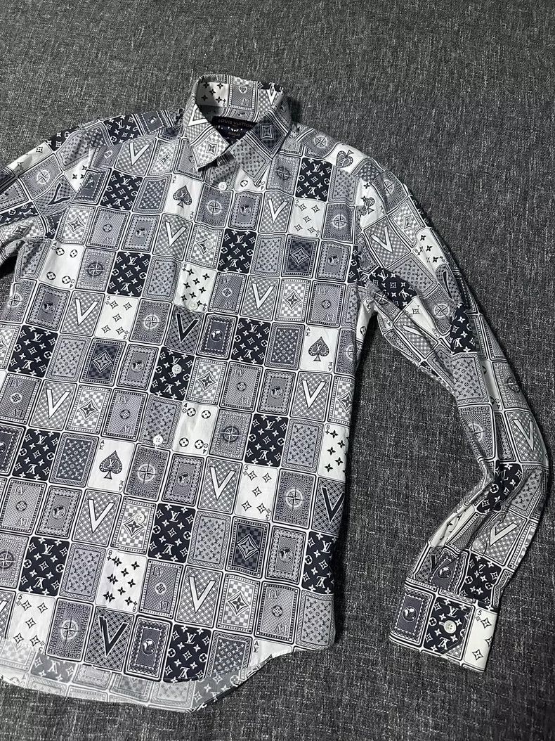 Louis Vuitton Louis Vuitton Gray Long Sleeve Shirt XS-dmc Size US XS / EU 42 / 0 - 1 Thumbnail