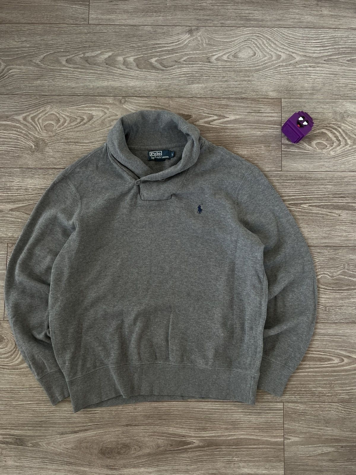 Vintage ‼️VINTAGE POLO RALPH LAUREN Knited HIGH NECK Oldmoney Sweater Size US L / EU 52-54 / 3 - 8 Thumbnail