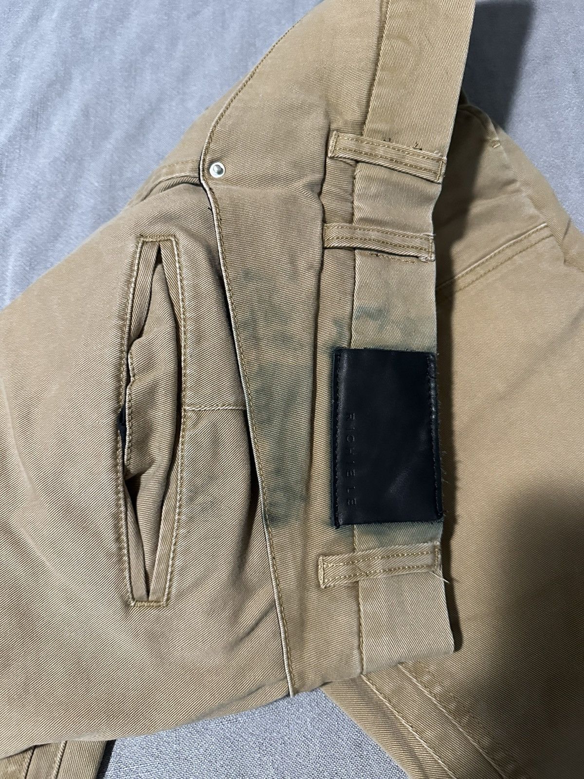 Richie Le Collection Richie Le Khaki Carpenter Pants Size US 32 / EU 48 - 3 Thumbnail