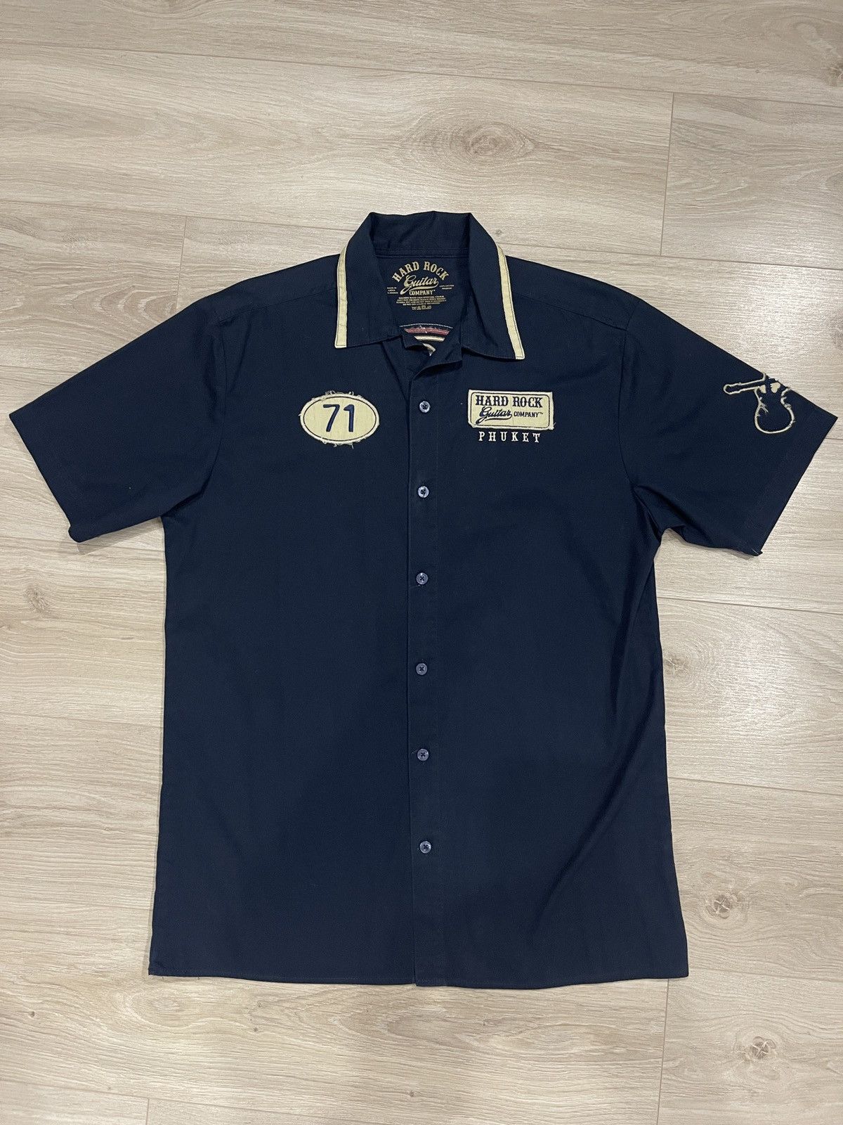 Hard Rock Cafe Hard rock cafe shirt button ups big logo Size US M / EU 48-50 / 2 - 1 Thumbnail