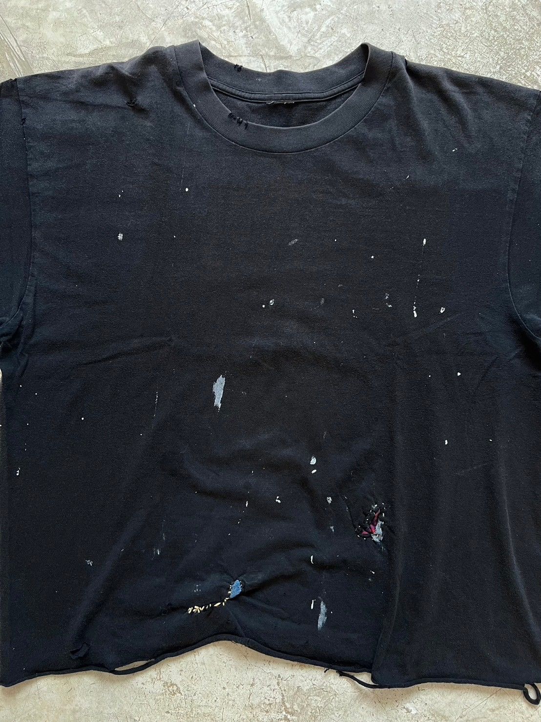 Band Tees × Vintage SOLD* Faded Vintage Patched T-shirt Size US S / EU 44-46 / 1 - 3 Thumbnail
