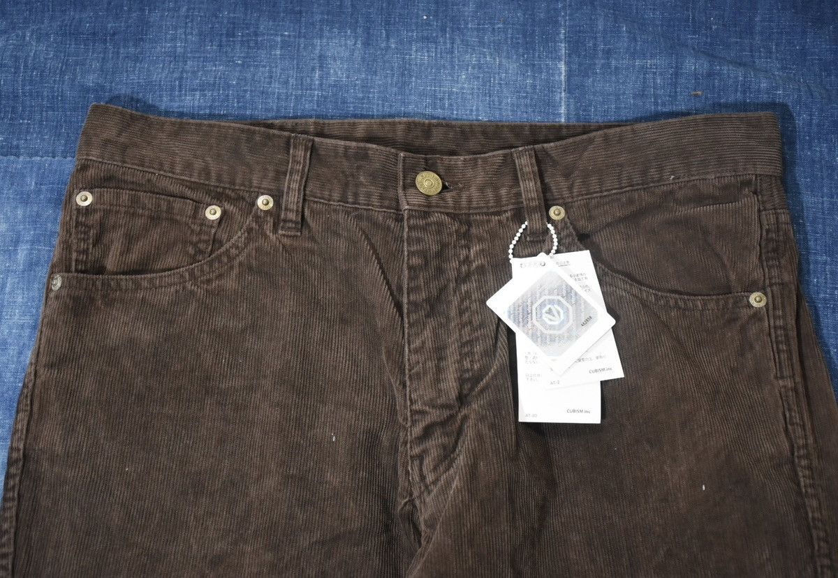 Visvim Visvim Fluxus 03 N.D Slub Cords Dk.Mud Size US 34 / EU 50 - 4 Thumbnail