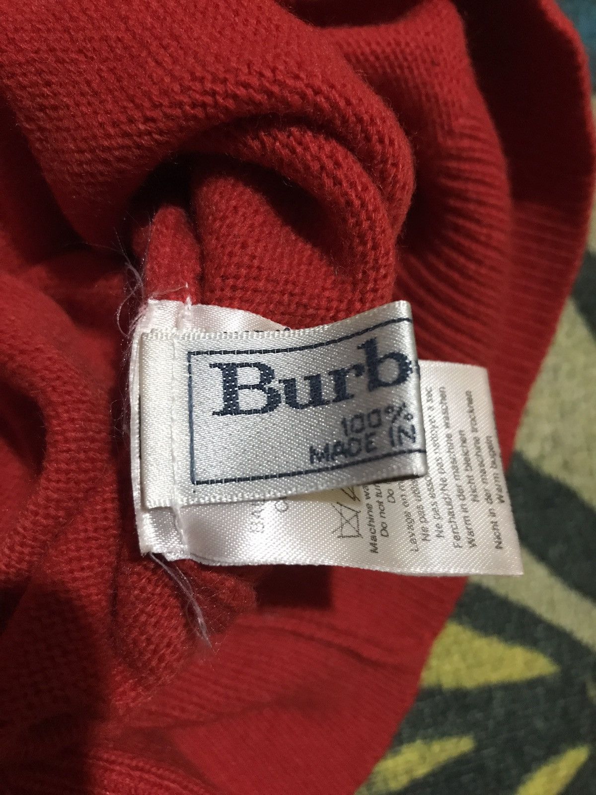 Burberry × Burberry Prorsum × Vintage Burberrys Wool turtleneck Sweater Size US M / EU 48-50 / 2 - 7 Thumbnail