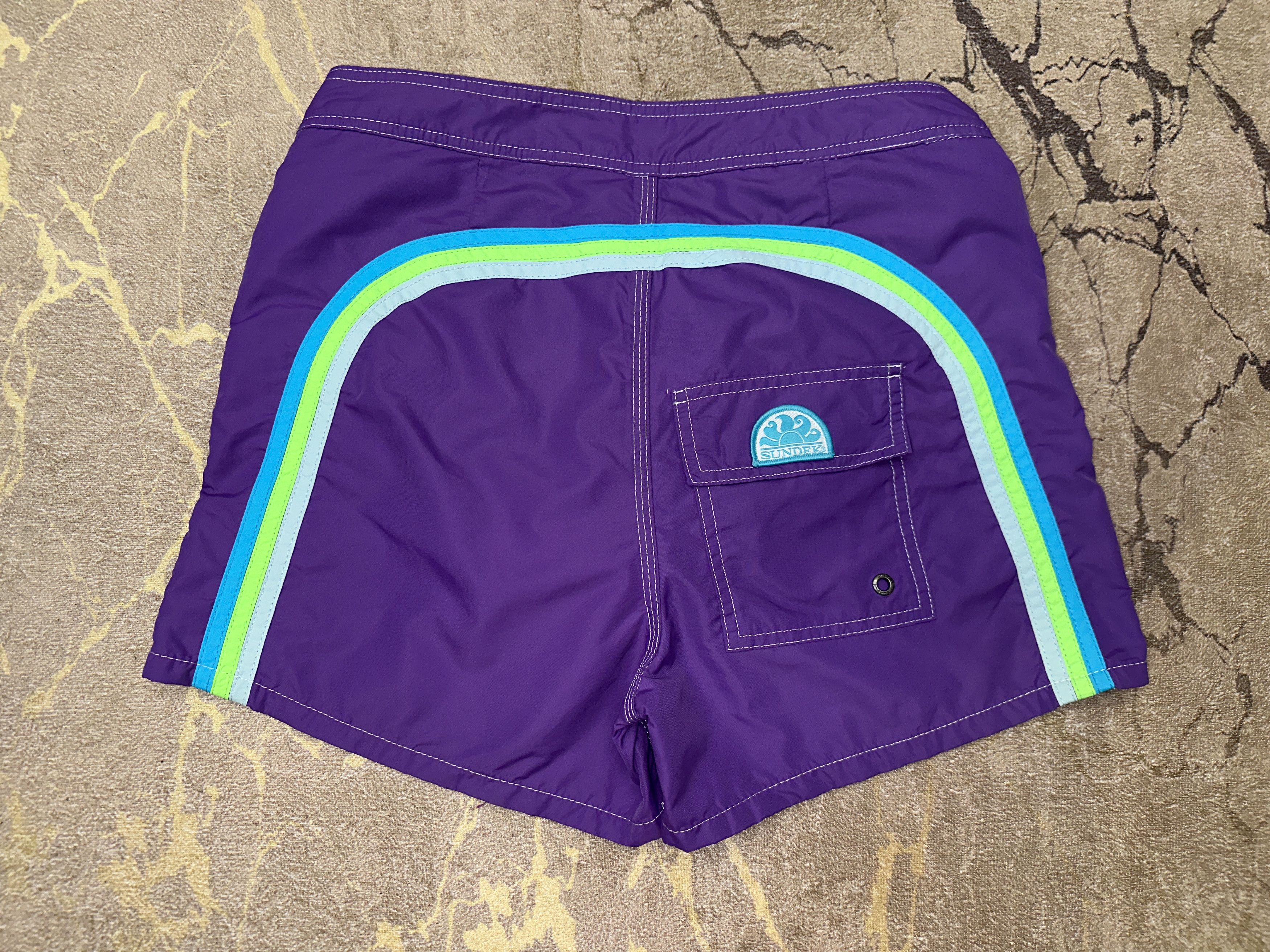 Sundek Sundek 29 Beach Board Shorts Trunks Bath Suit size 29 Xs S Size US 29 - 9 Thumbnail