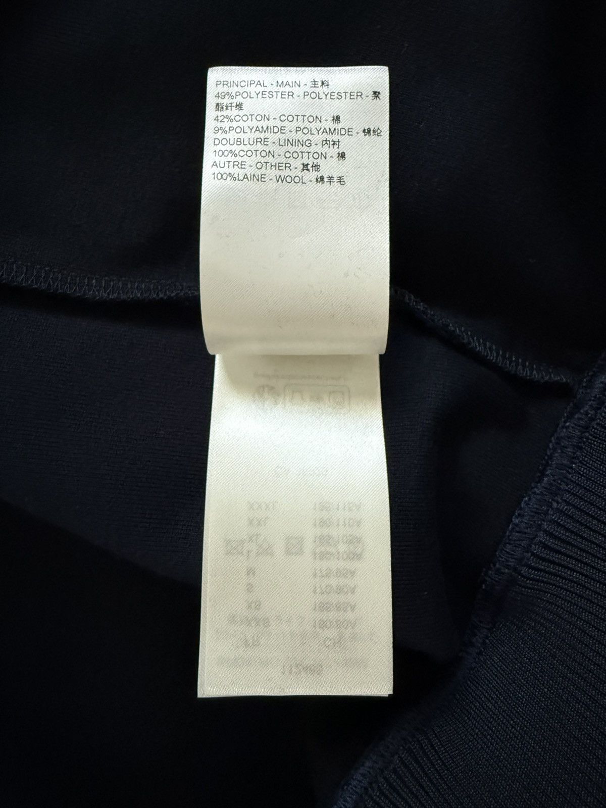 Louis Vuitton LV MONOGRAM TRACK JACKET NAVY Size US XL / EU 56 / 4 - 5 Thumbnail