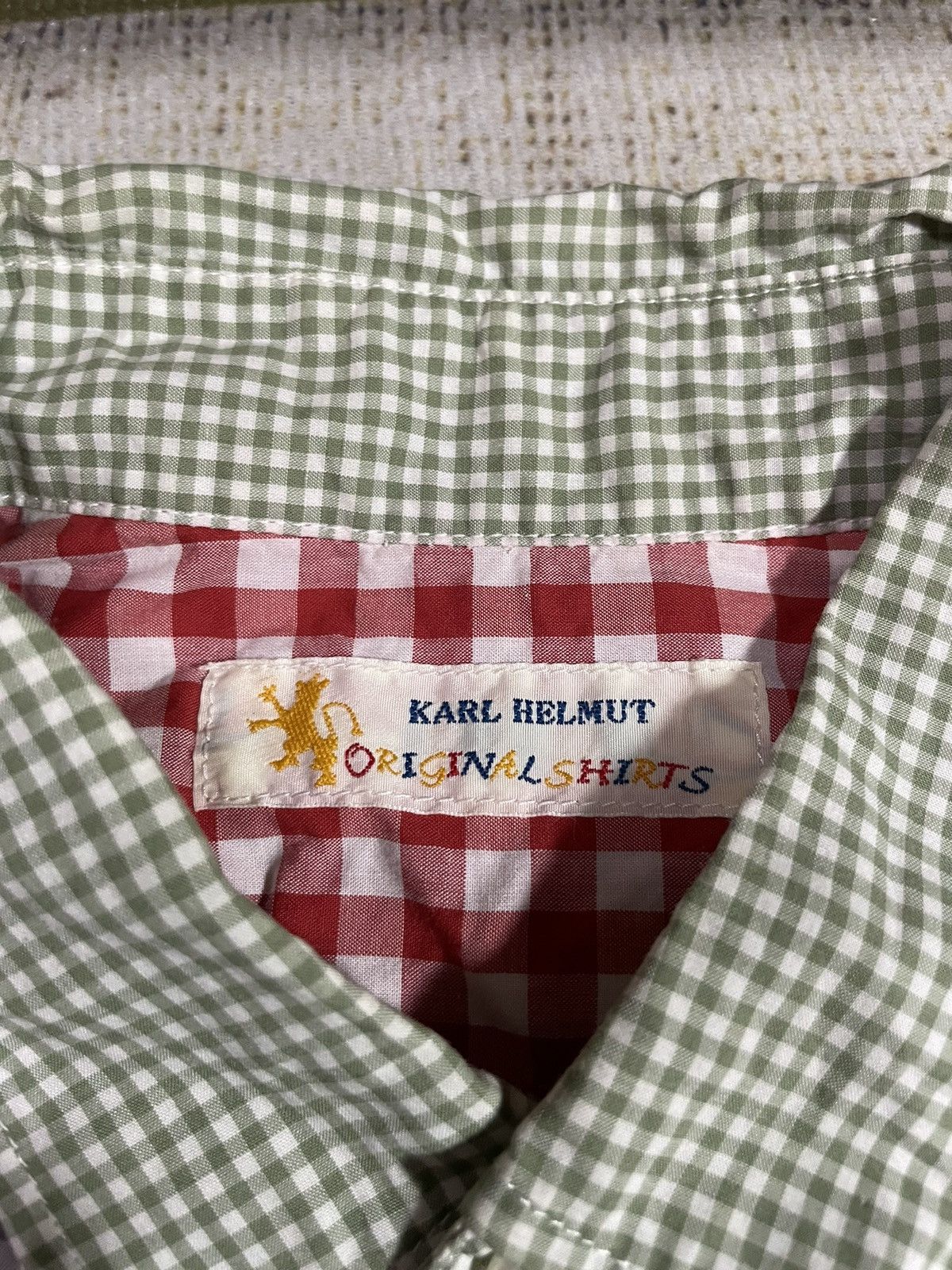 Japanese Brand × Karl Helmut KARL HELMUT COLORFUL LONG SLEEVE SHIRT Size US L / EU 52-54 / 3 - 7 Thumbnail