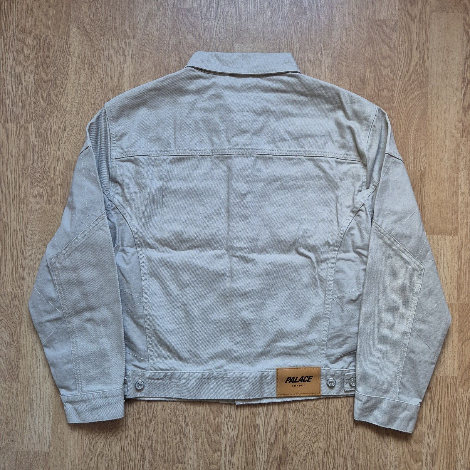 Palace Palace Panel Denim Jacket Stoney Grey Small Brand New FW24 Size US S / EU 44-46 / 1 - 2 Thumbnail