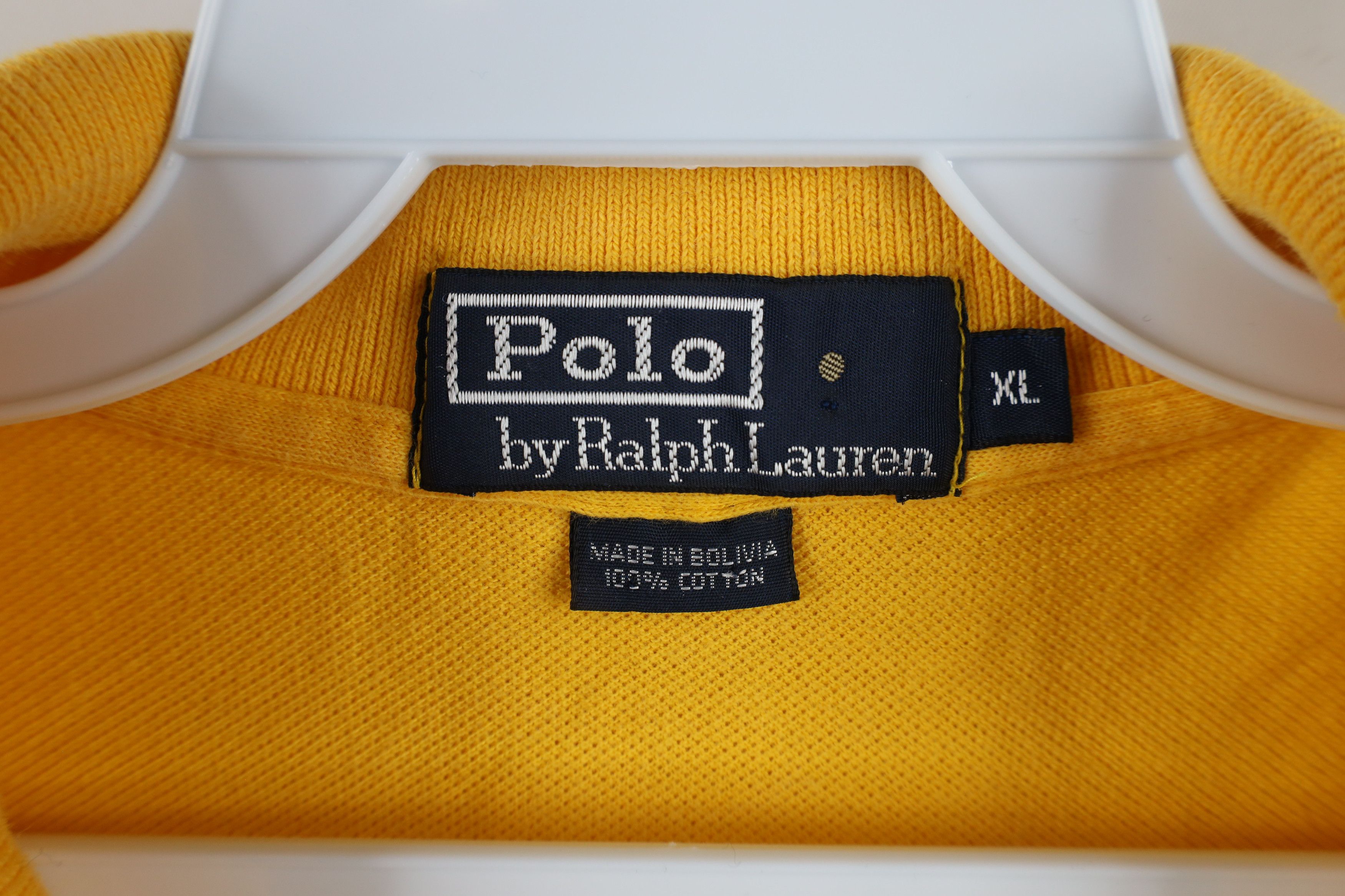 Ralph Lauren × Vintage Vintage 90s Ralph Lauren Cotton Striped Collared Polo Shirt Size US XL / EU 56 / 4 - 6 Thumbnail