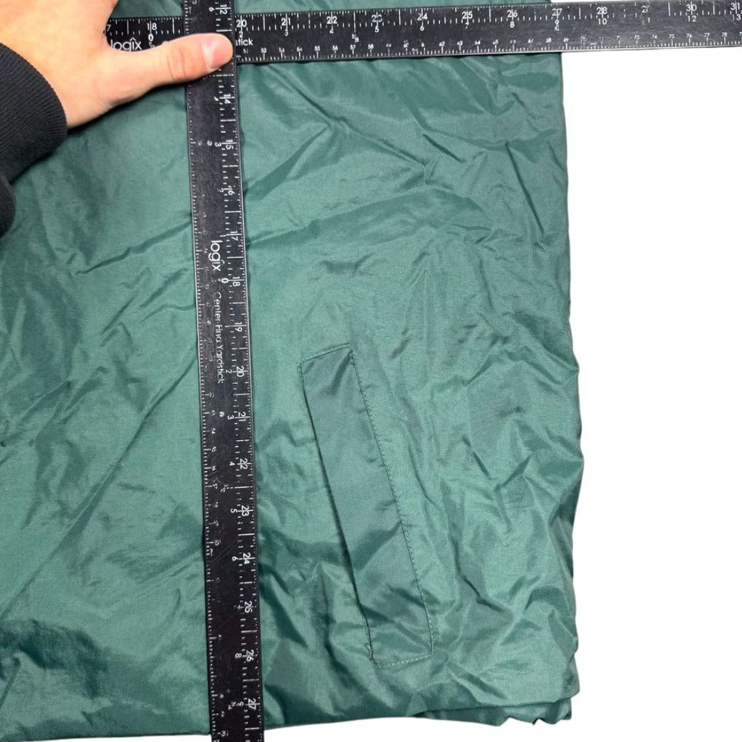 Vintage VINTAGE Windbreaker Mens XL Steve & Barry's Lined Down Heavyweight Green Stripe Wind-Resistant Thermal Jacket Men Size US XL / EU 56 / 4 - 7 Thumbnail