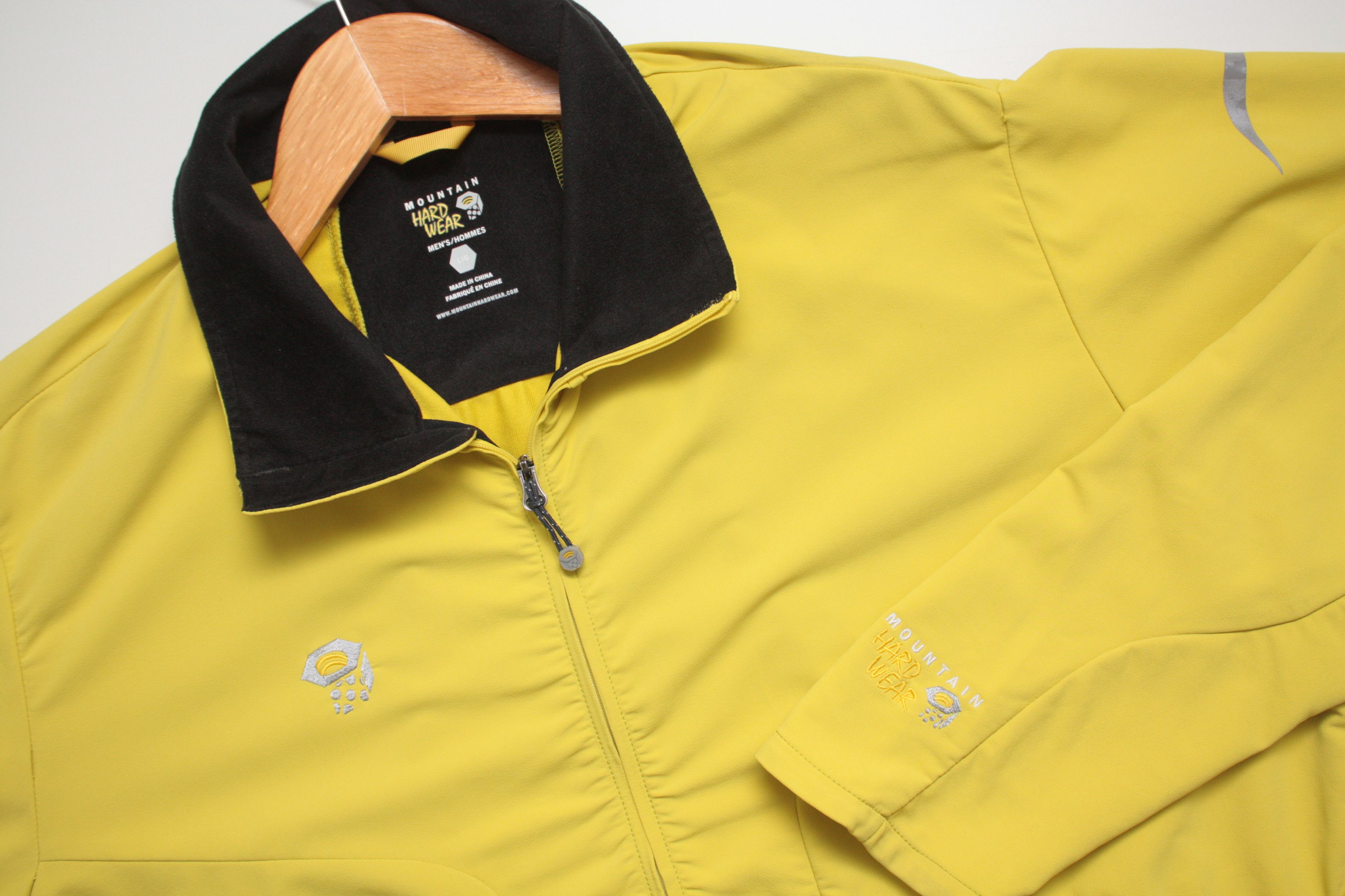 Mountain Hardwear Mountain Hardwear Yellow Trail Running Windbreaker Men's L Size US L / EU 52-54 / 3 - 5 Thumbnail