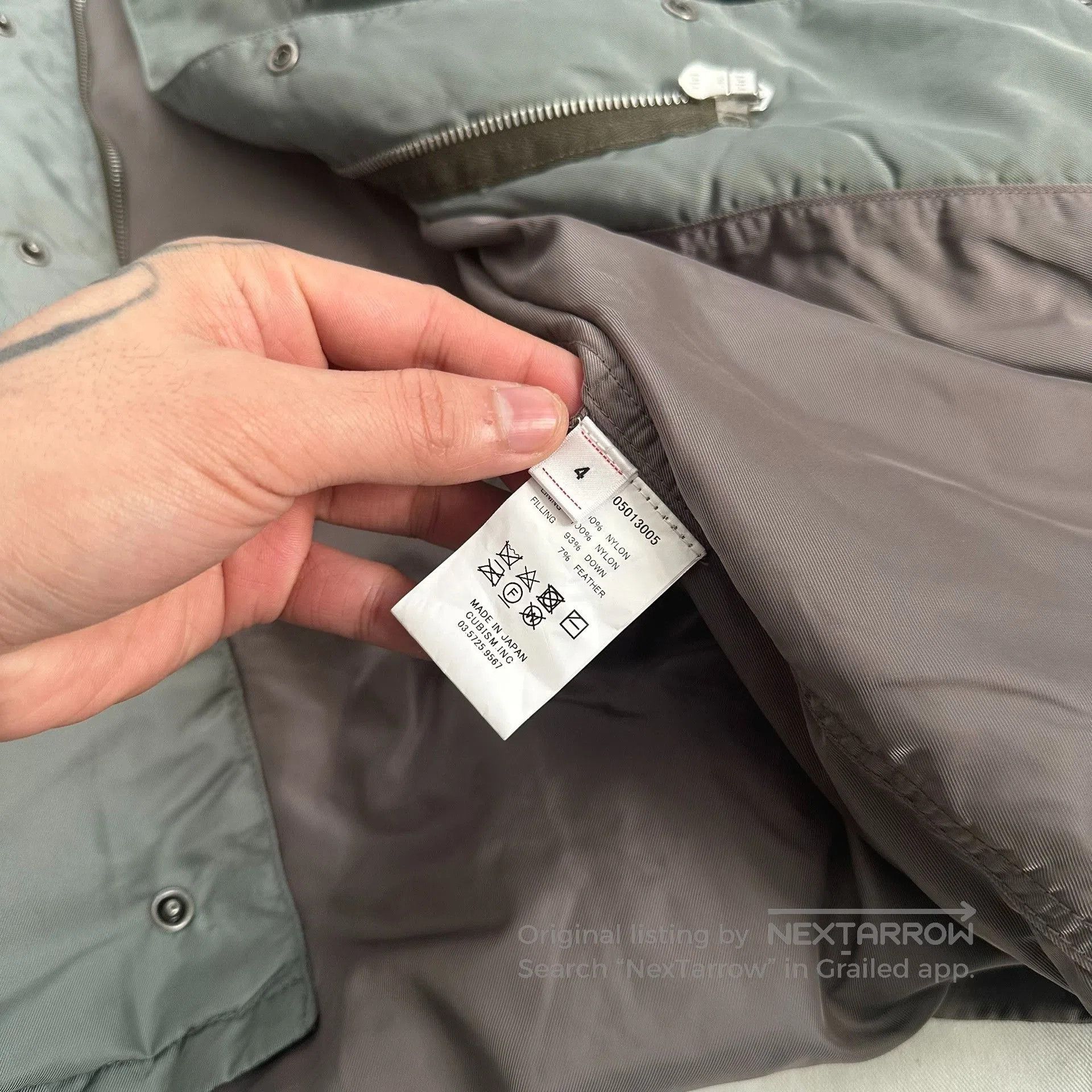 Visvim VISVIM 23AW HELI CREW DOWN SHIRT JKT. Size US XL / EU 56 / 4 - 8 Thumbnail