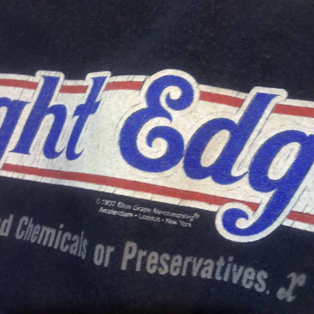 Band Tees × Vintage Vintage Straight Edge Tshirt Size US L / EU 52-54 / 3 - 5 Thumbnail