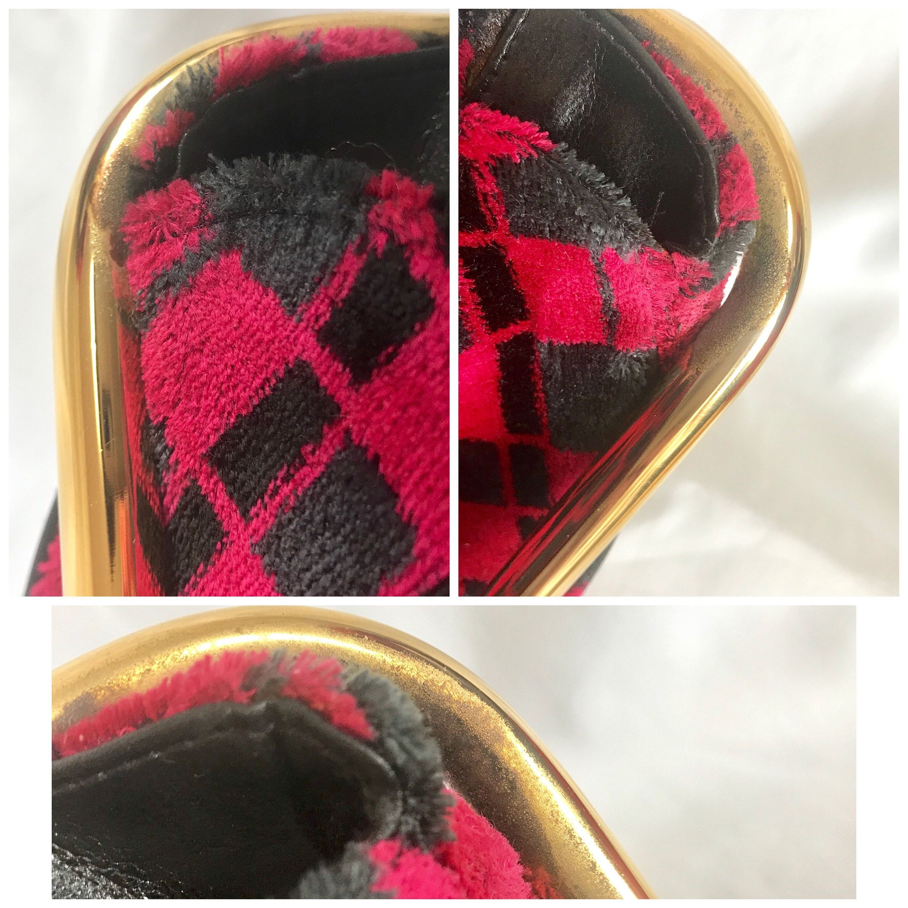 Roberta di Camerino Vintage Roberta di Camerino red, black geometric handbag Size ONE SIZE - 7 Thumbnail