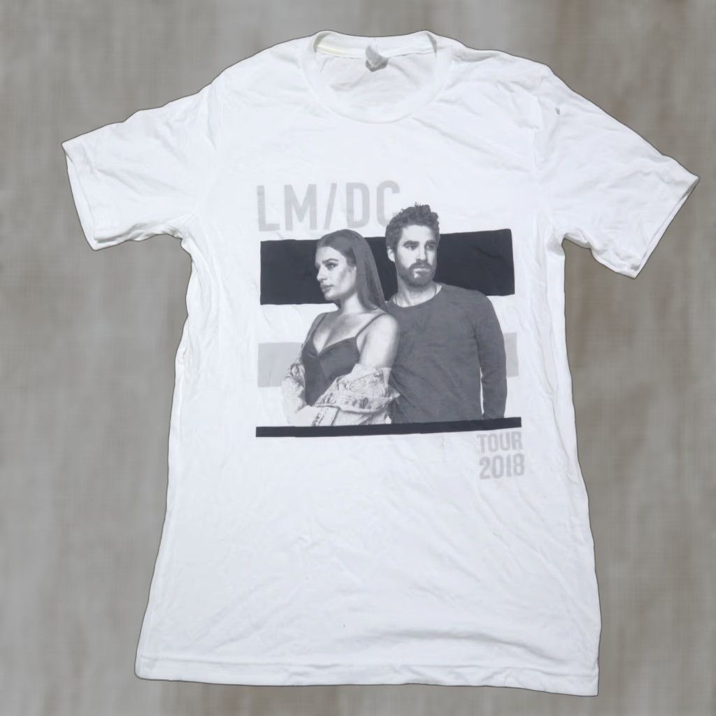 Vintage LM/DC 2018 Tour Tee T-Shirt Double Sided White Adult Size S Small Shirt Unisex Adults Punk 90s Size US S / EU 44-46 / 1 - 1 Thumbnail