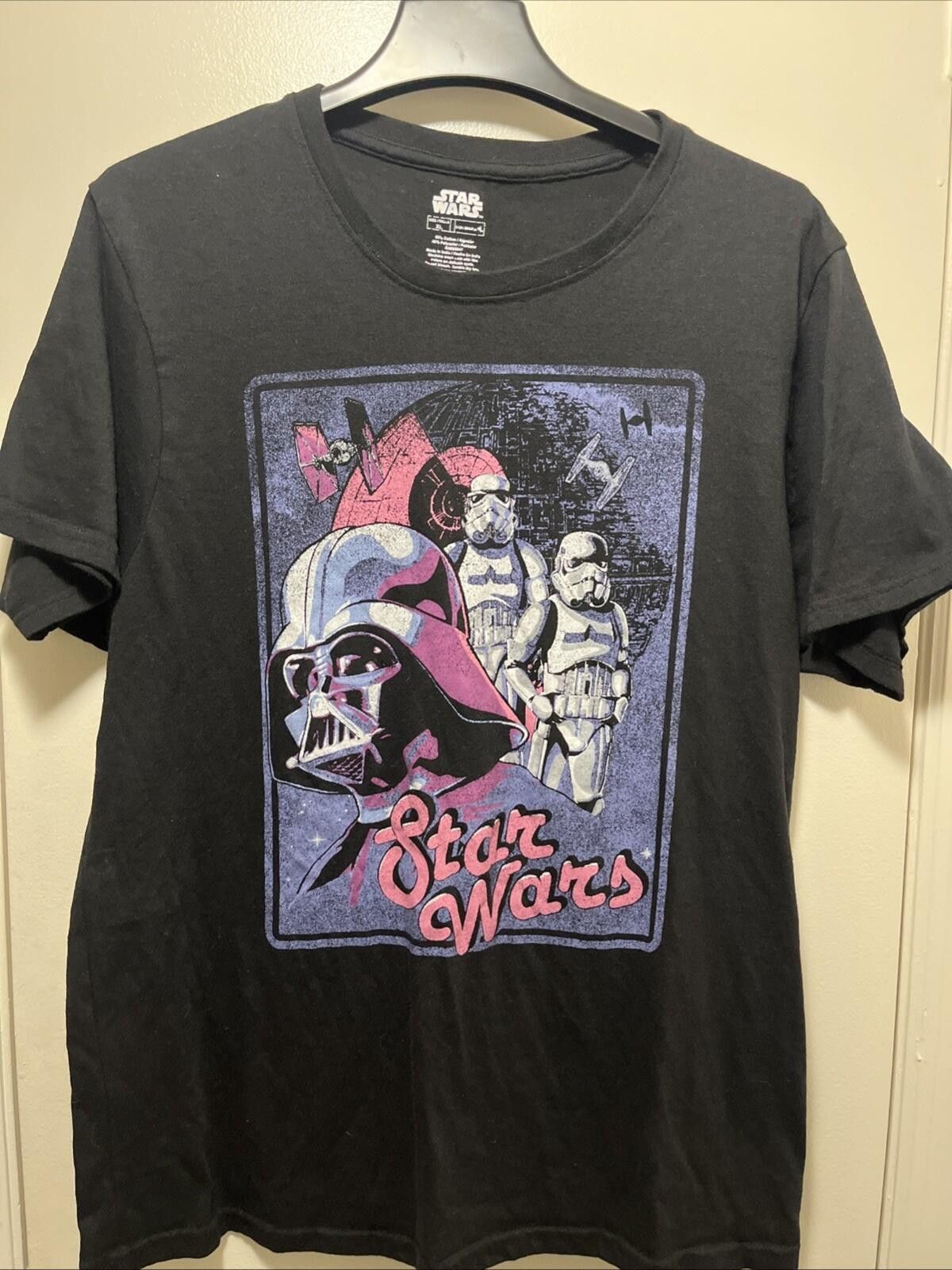 Star Wars Star Wars T-Shirt Mens Extra Large Black Star Wars Disney Size US XL / EU 56 / 4 - 1 Thumbnail