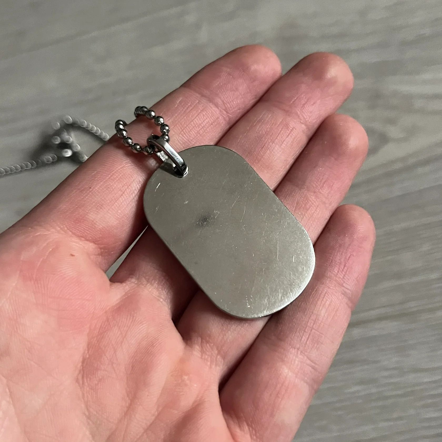Dolce & Gabbana Dolce & Gabbana Cowboy Dog Tag Necklace Size ONE SIZE - 4 Thumbnail