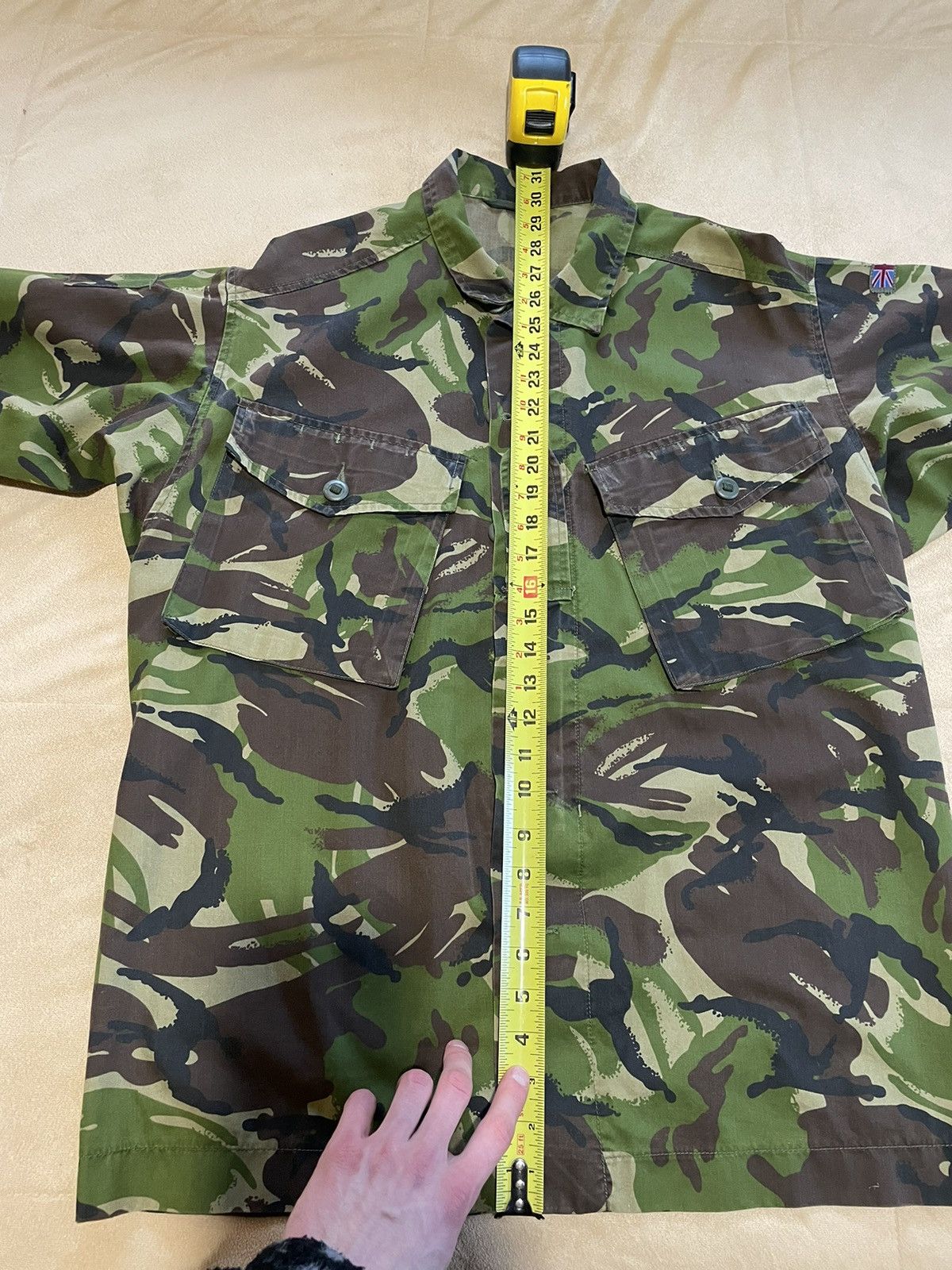 Vintage Camo Combat Button-Up Shirt Size US L / EU 52-54 / 3 - 6 Thumbnail