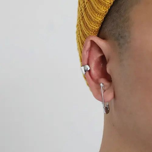 Jewelry × Vintage 🔥Free Shipping 🔥 925 silver Vintage paper clip earrings Size ONE SIZE - 3 Thumbnail