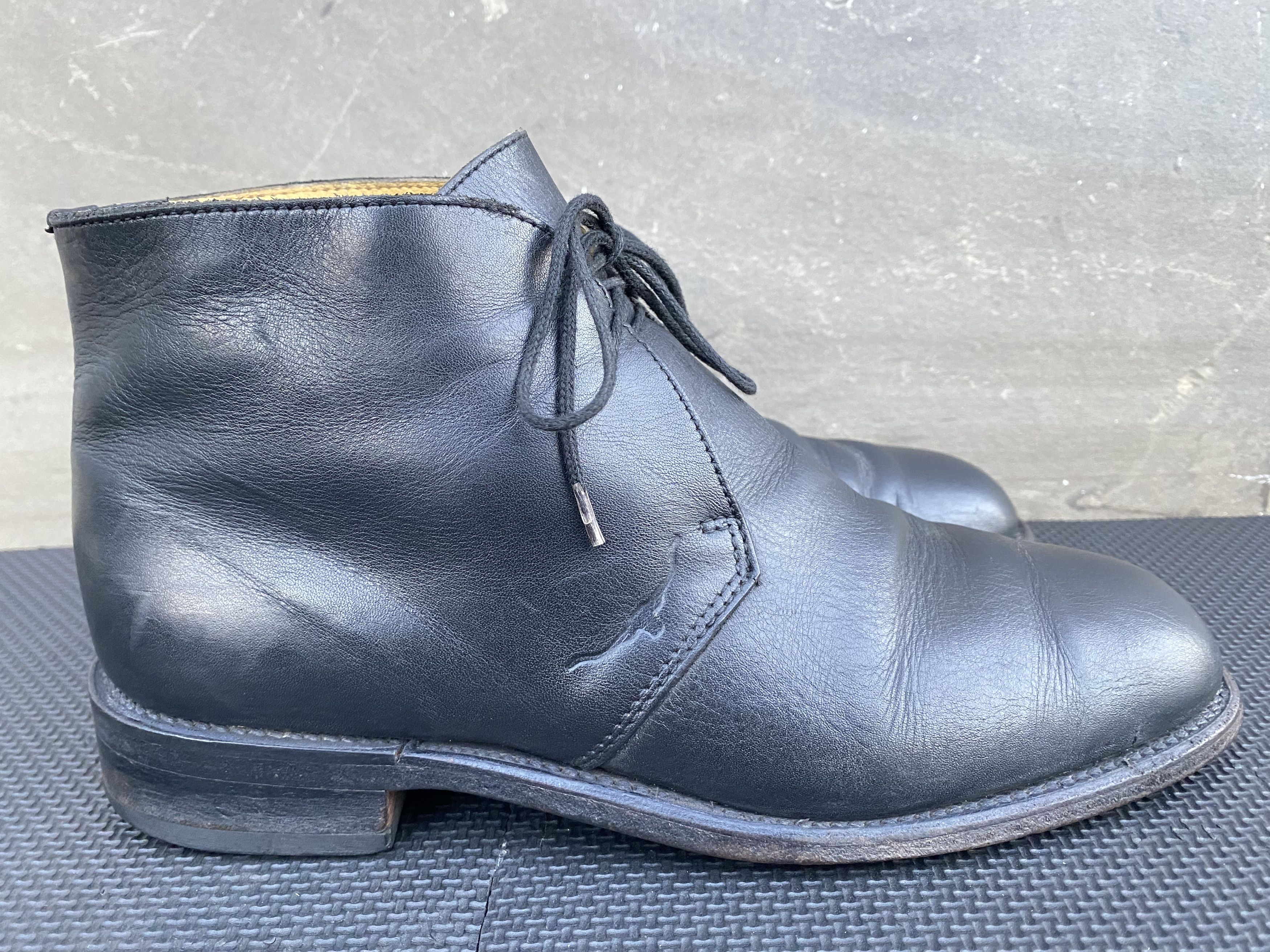 R.M. Williams RM Williams Craftsman Lace Up Chukka Black Size US 8 / EU 41 - 6 Thumbnail