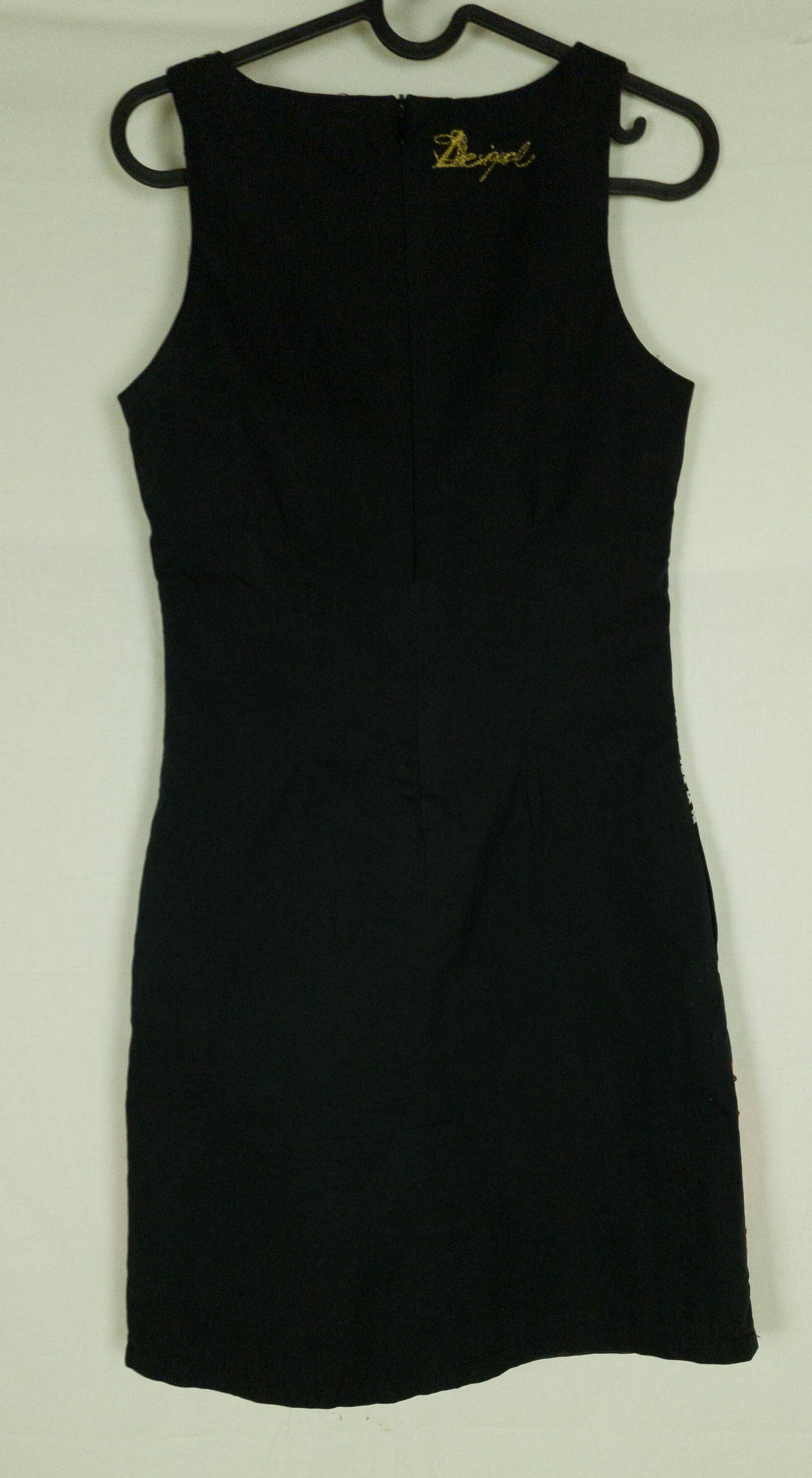 Desigual Desigual womens dress lined sleeveless size S ( LABEL 36) Size S / US 4 / IT 40 - 2 Thumbnail
