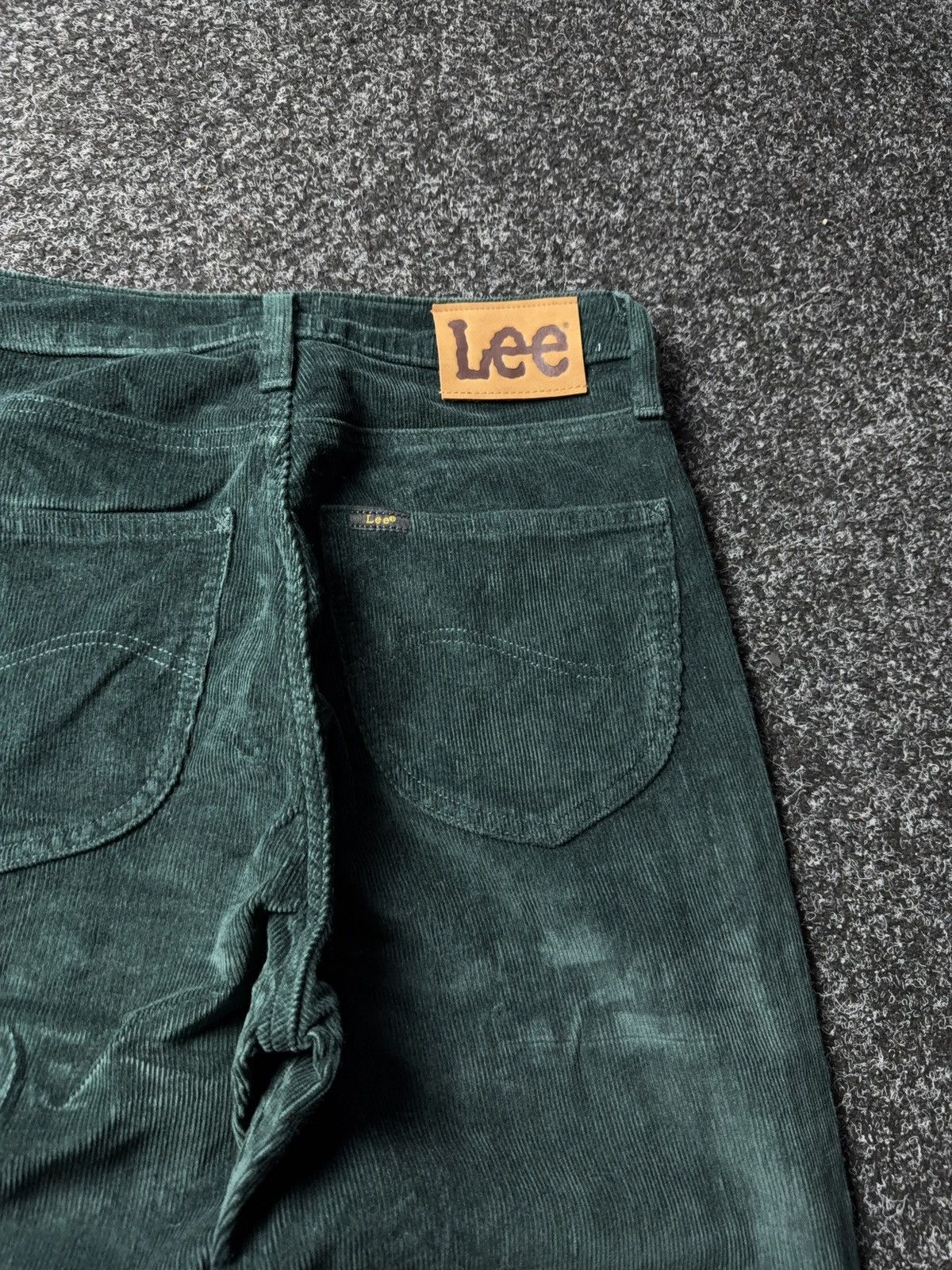 Lee 00s Western Cowgirl Lee Carol High Waist Corduroy Pants W27 Size 27" / US 4 / IT 40 - 15 Thumbnail