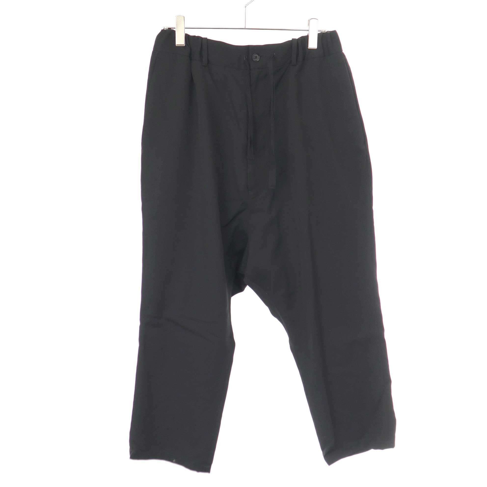 Yohji Yamamoto Yohji Yamamoto Pour Homme 15SS Wide Tapered Pants Size US 34 / EU 50 - 1 Thumbnail