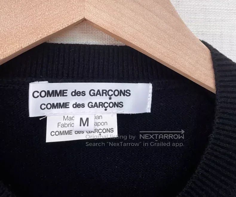 Comme des Garcons Comme des Garcons Wool and black tulle combination design Size M / US 6-8 / IT 42-44 - 5 Thumbnail