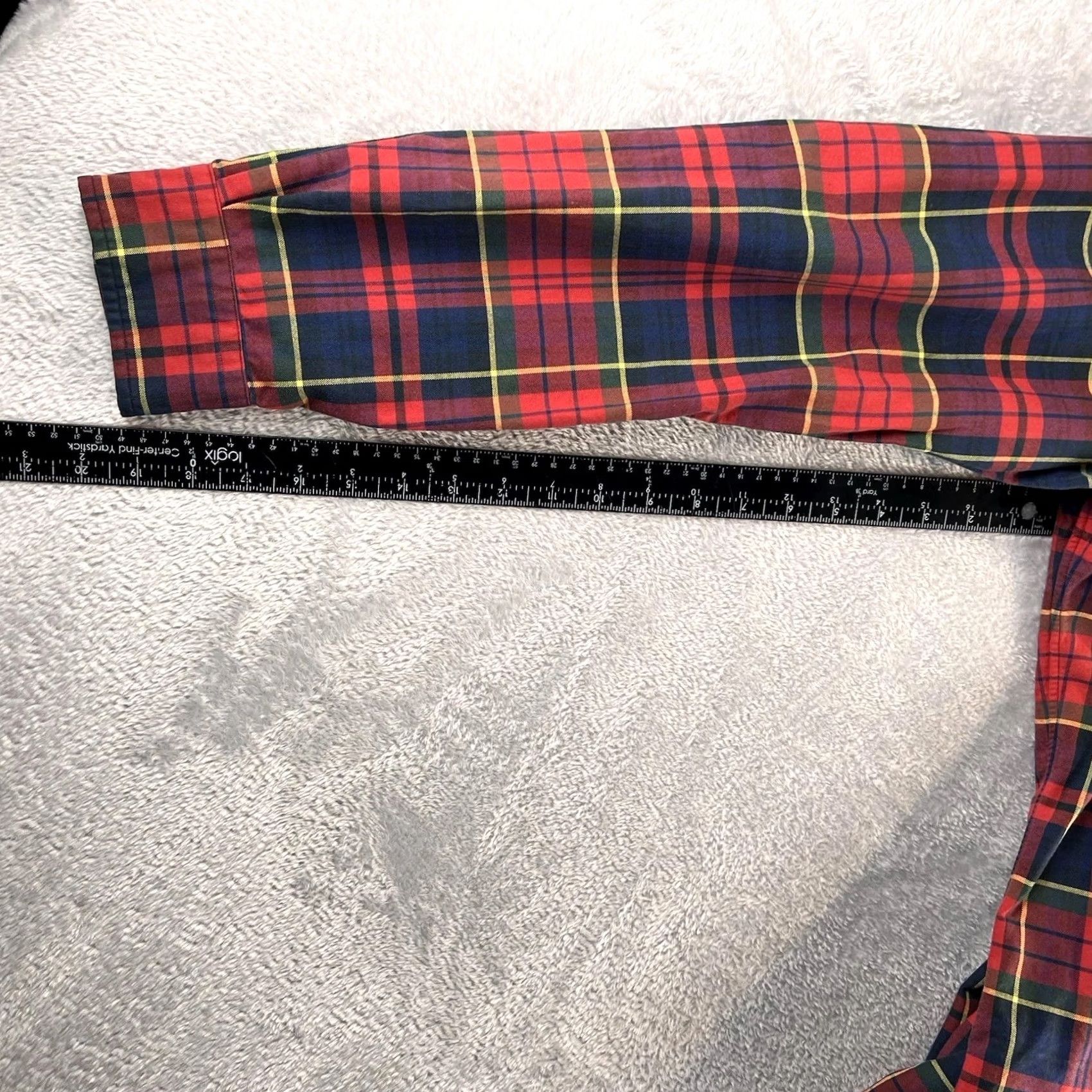 Polo Ralph Lauren VINTAGE Polo Ralph Lauren Shirt Mens L Red Plaid Button-Up Military Preppy Size US L / EU 52-54 / 3 - 5 Thumbnail