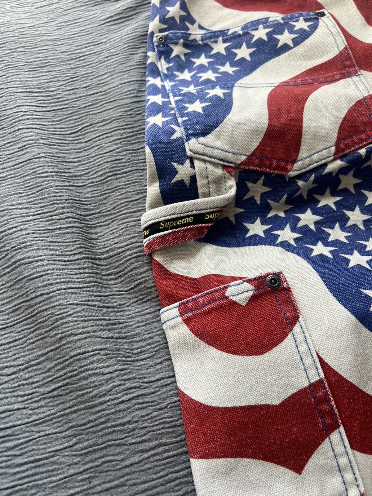 Supreme Supreme Flag Double Knee Painter Pant Size 32 Size US 32 / EU 48 - 6 Thumbnail