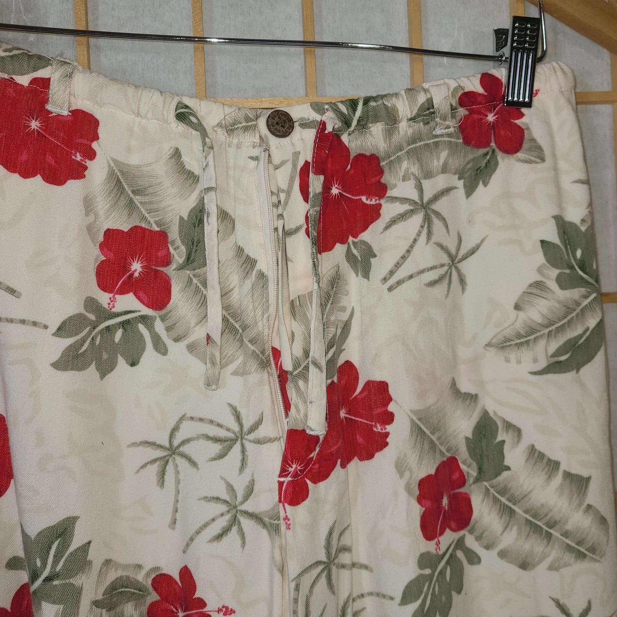 Other Island Traders Sm Hawaiian Capris Size 28" / US 6 / IT 42 - 5 Thumbnail