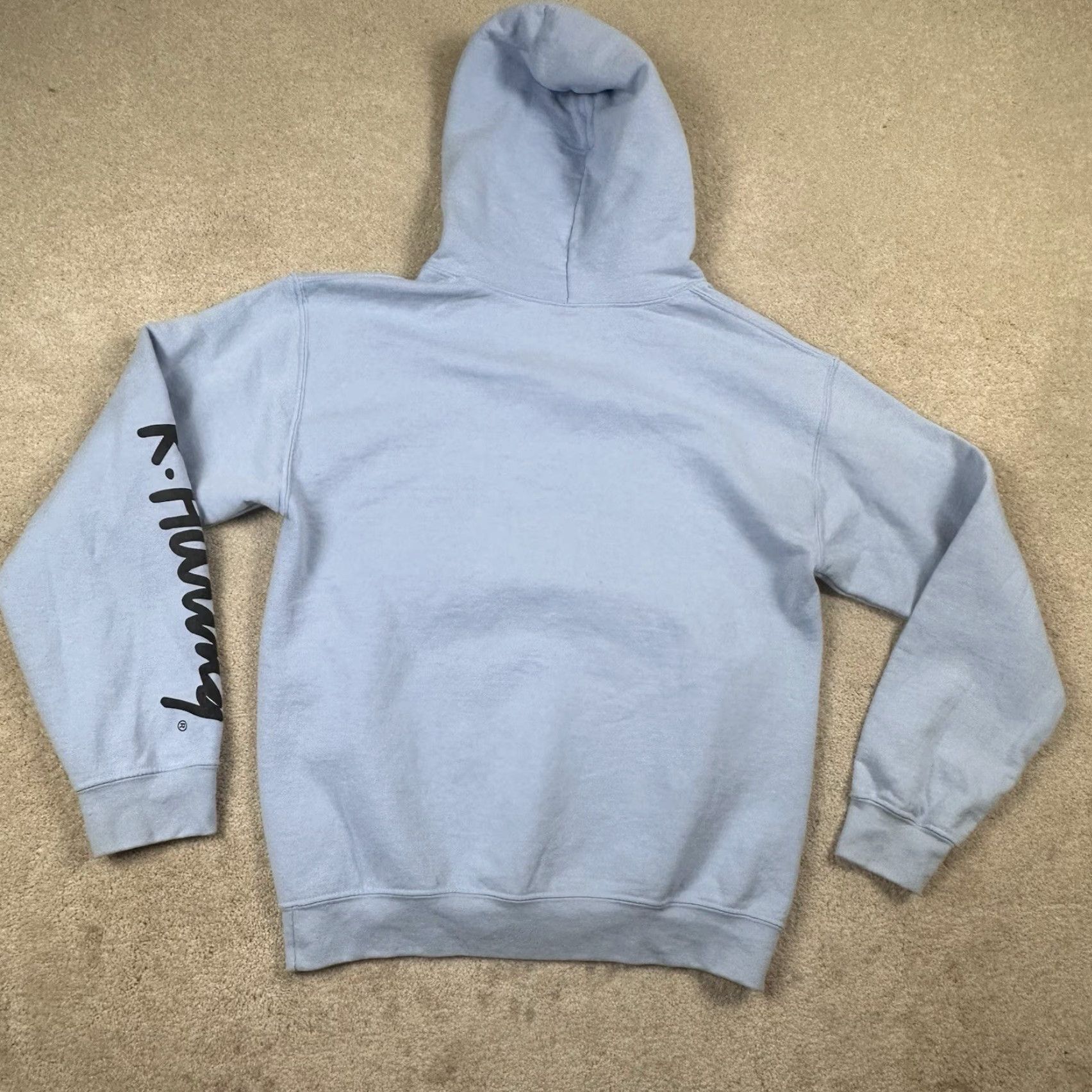 Vintage Keith Haring Hoodie Mens Small Blue Pisa Graphic Print Pullover Hooded Crew Neck Casual Size US L / EU 52-54 / 3 - 2 Thumbnail