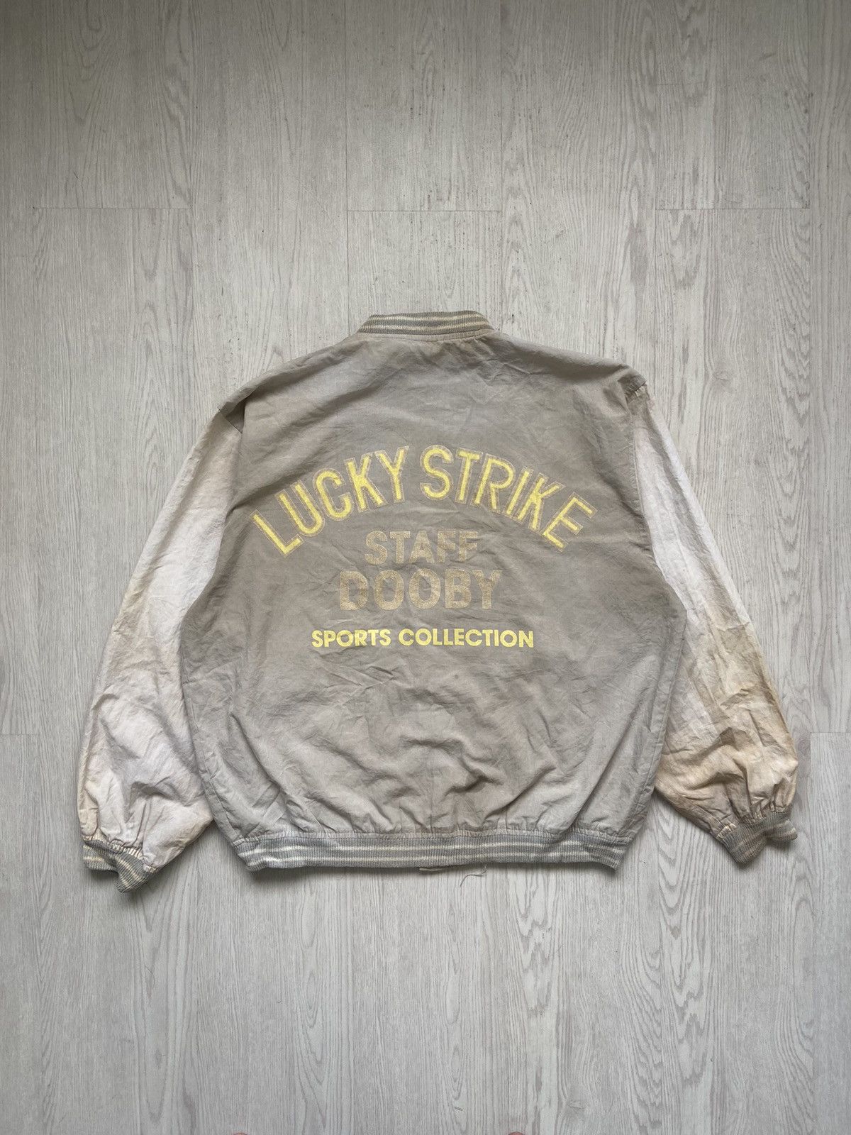 Sports Specialties Vintage 1980’s Lucky Strike Sport Collection Bomber Jacket Size US L / EU 52-54 / 3 - 1 Thumbnail