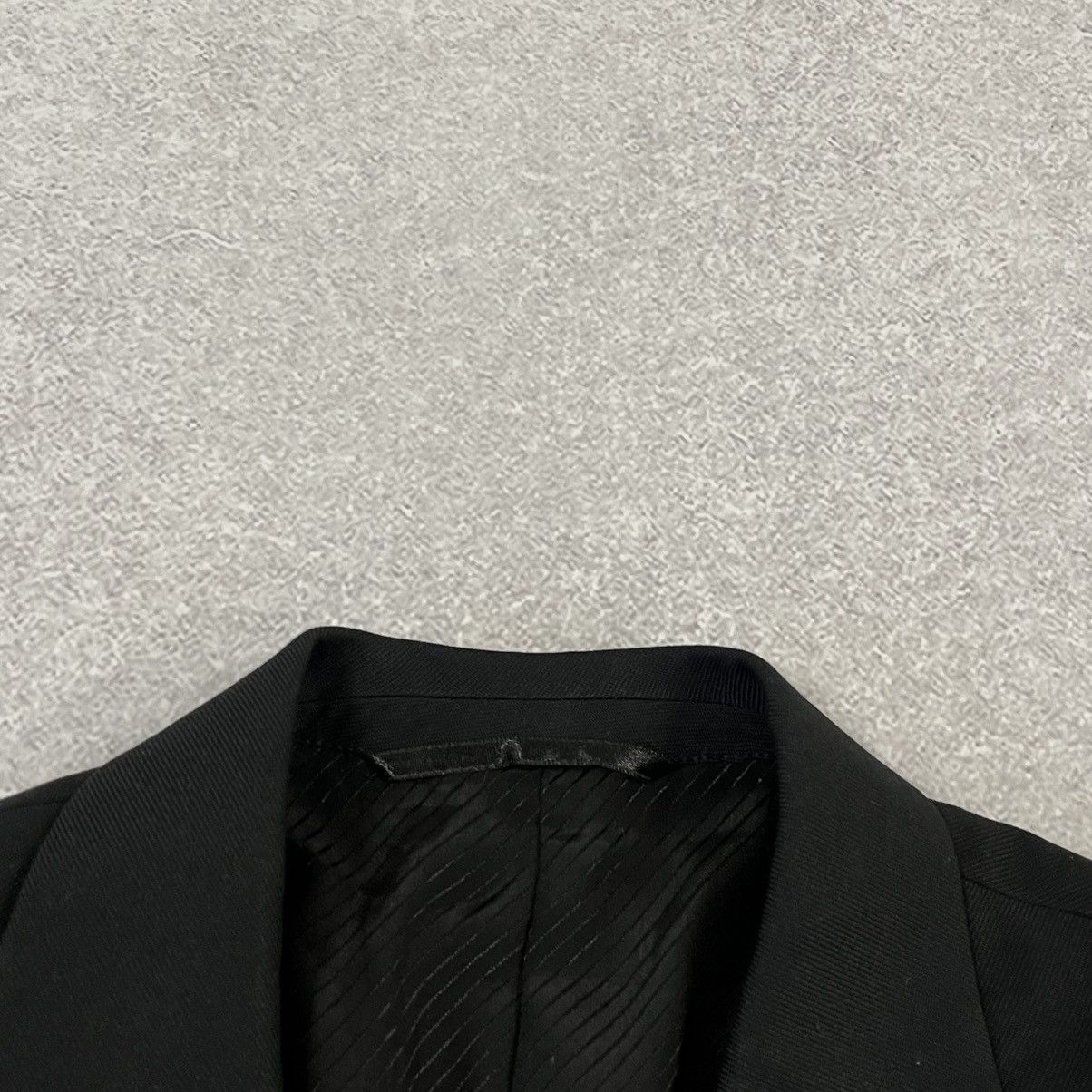 Vintage Black and red Versace vintage blazer jacket Size 46L - 4 Thumbnail
