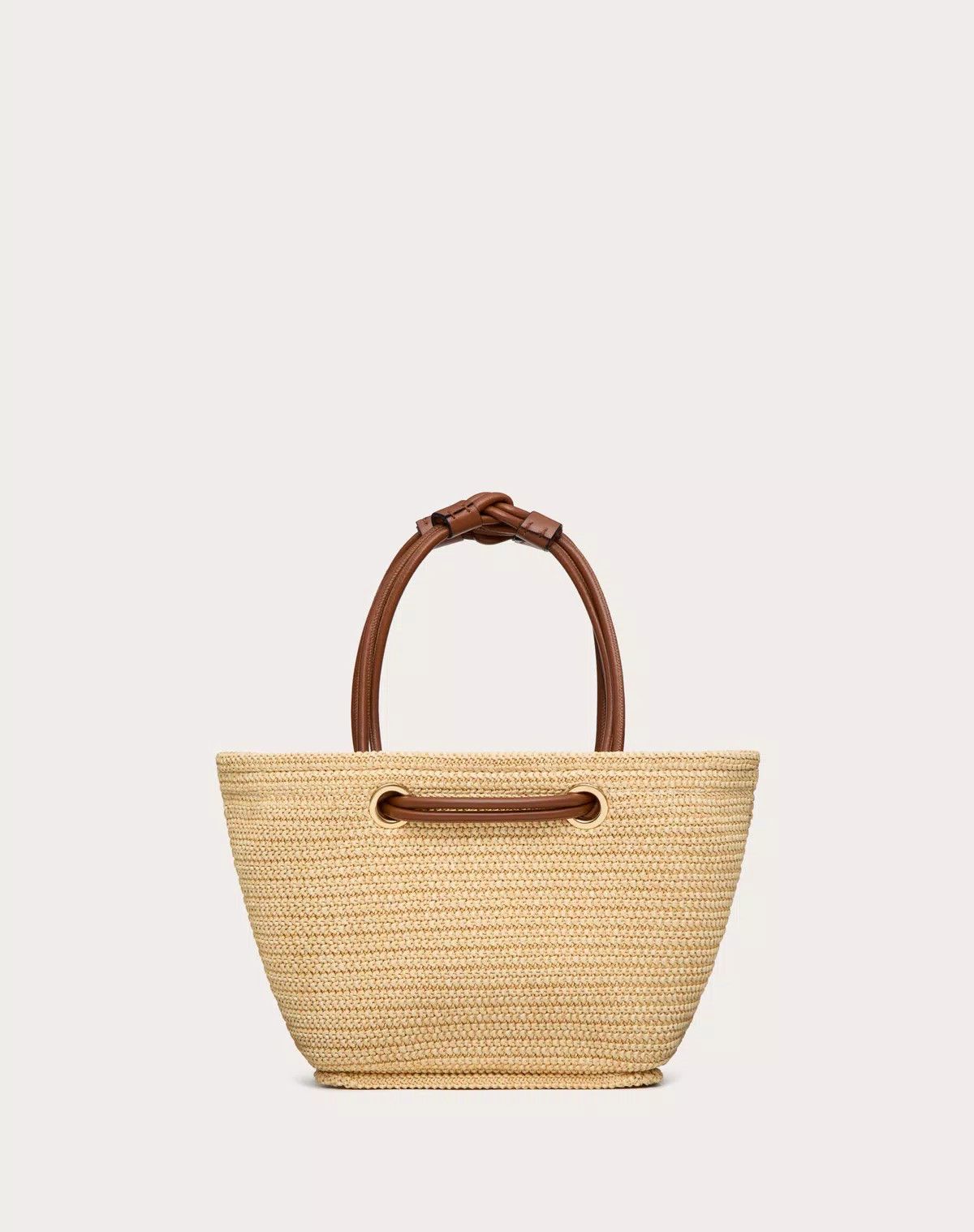 Valentino oc11z0725 Size:OS/Escape Tote Bag In Raffia in Beige Size ONE SIZE - 3 Thumbnail