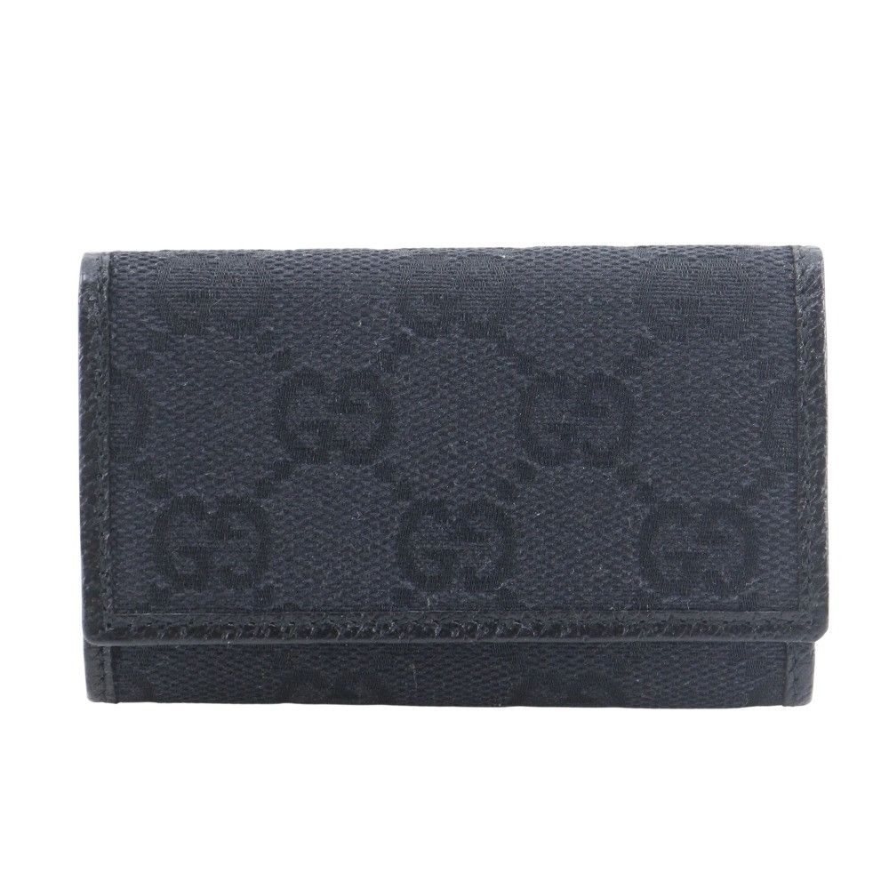 Gucci Gucci Gucci GG Canvas Key Case Textile Key case 04564R F40IR DUTY FREE for USA Size ONE SIZE - 1 Thumbnail