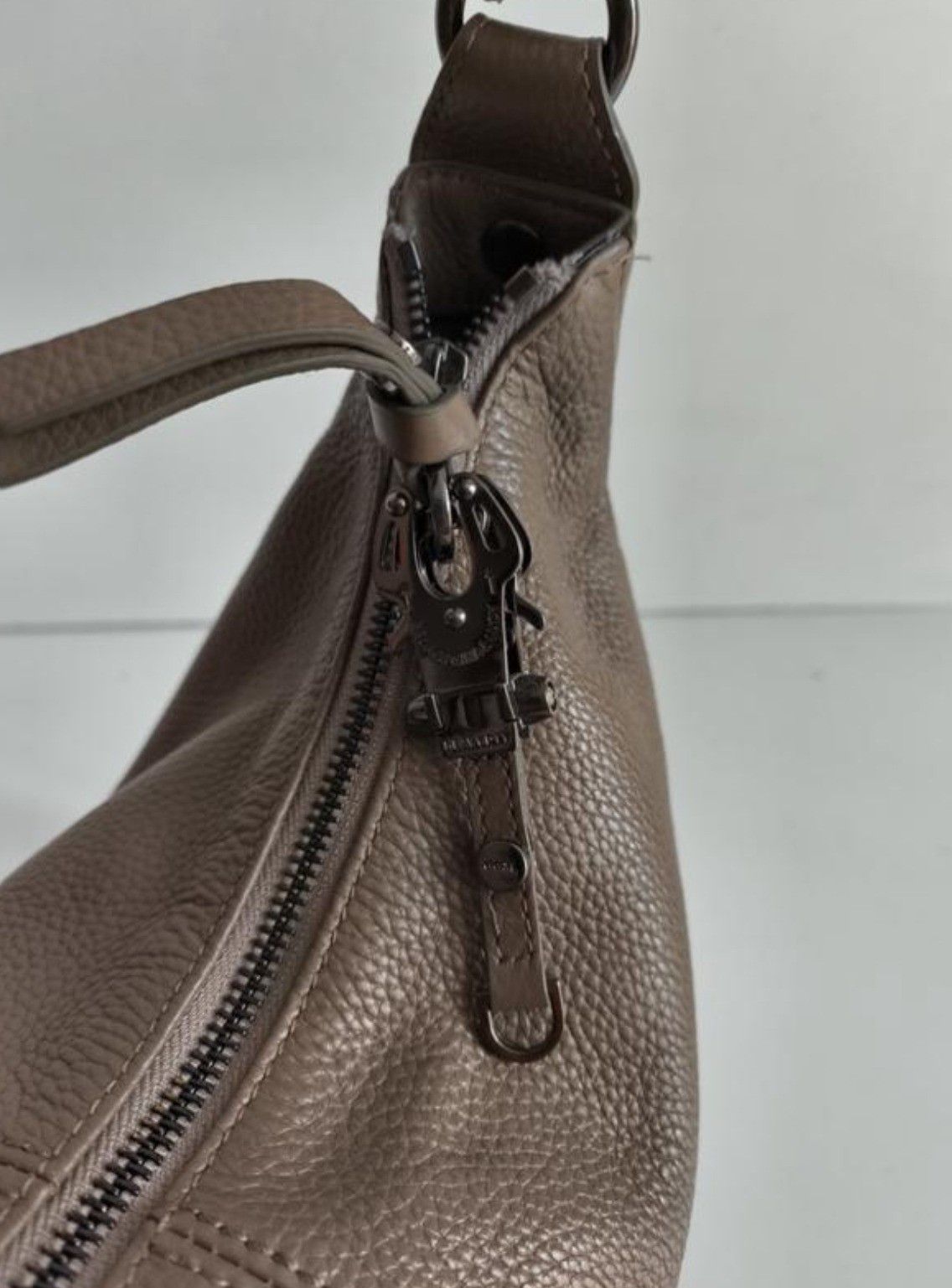 George Gina & Lucy George Gina Lucy GGL Women's Leather Brown Bag Half Moon Y2K Size ONE SIZE - 2 Thumbnail