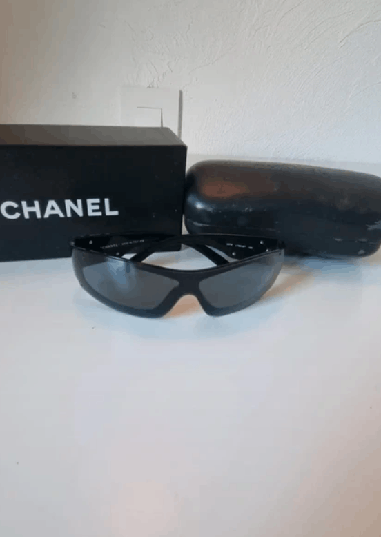 Chanel CHANEL Sunglasses 5072 Rimless Rhinestone 4017 Size ONE SIZE - 4 Thumbnail